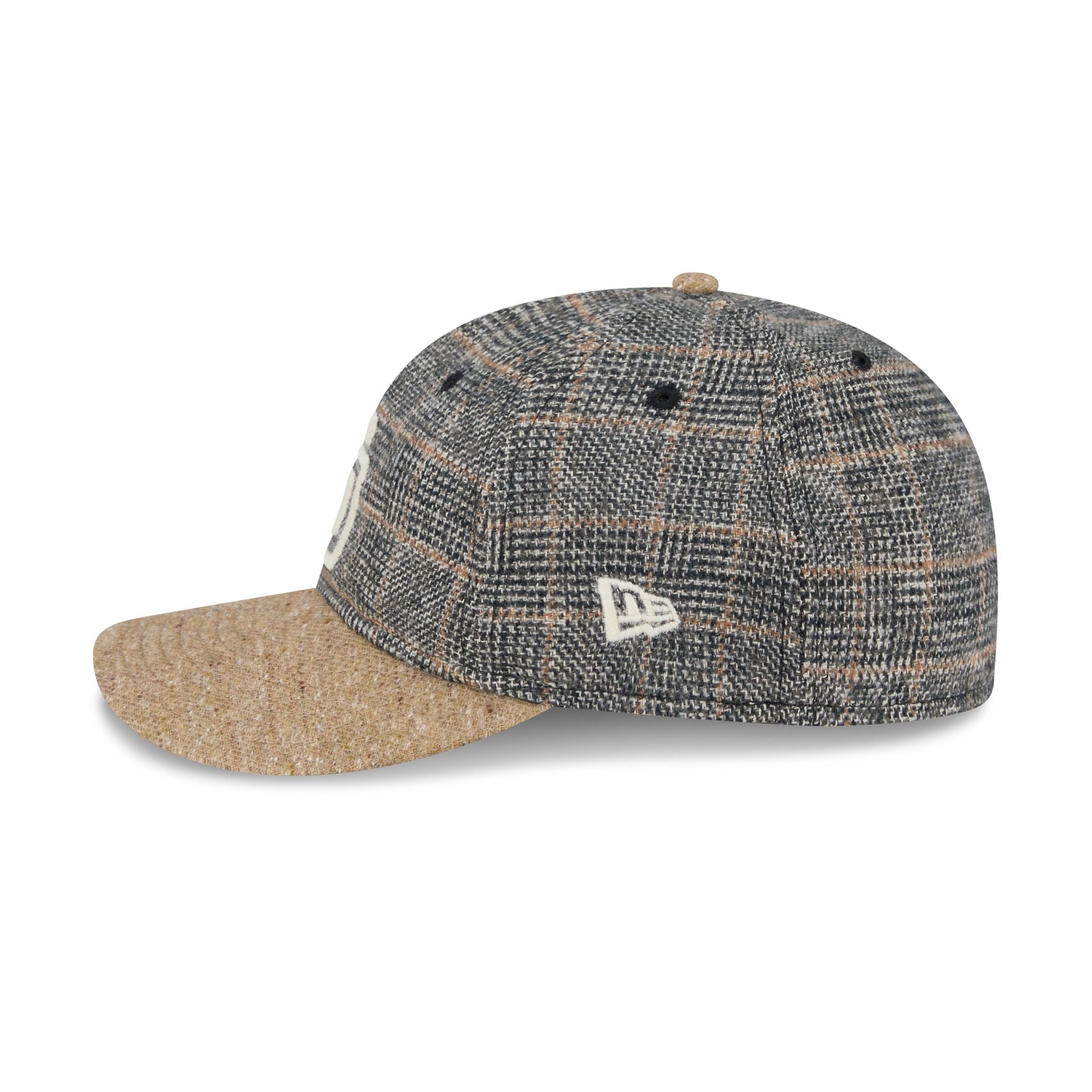 San Diego Padres Three Looms Vintage Tweed Retro Crown 59Fifty Fitted Hat - Image 4