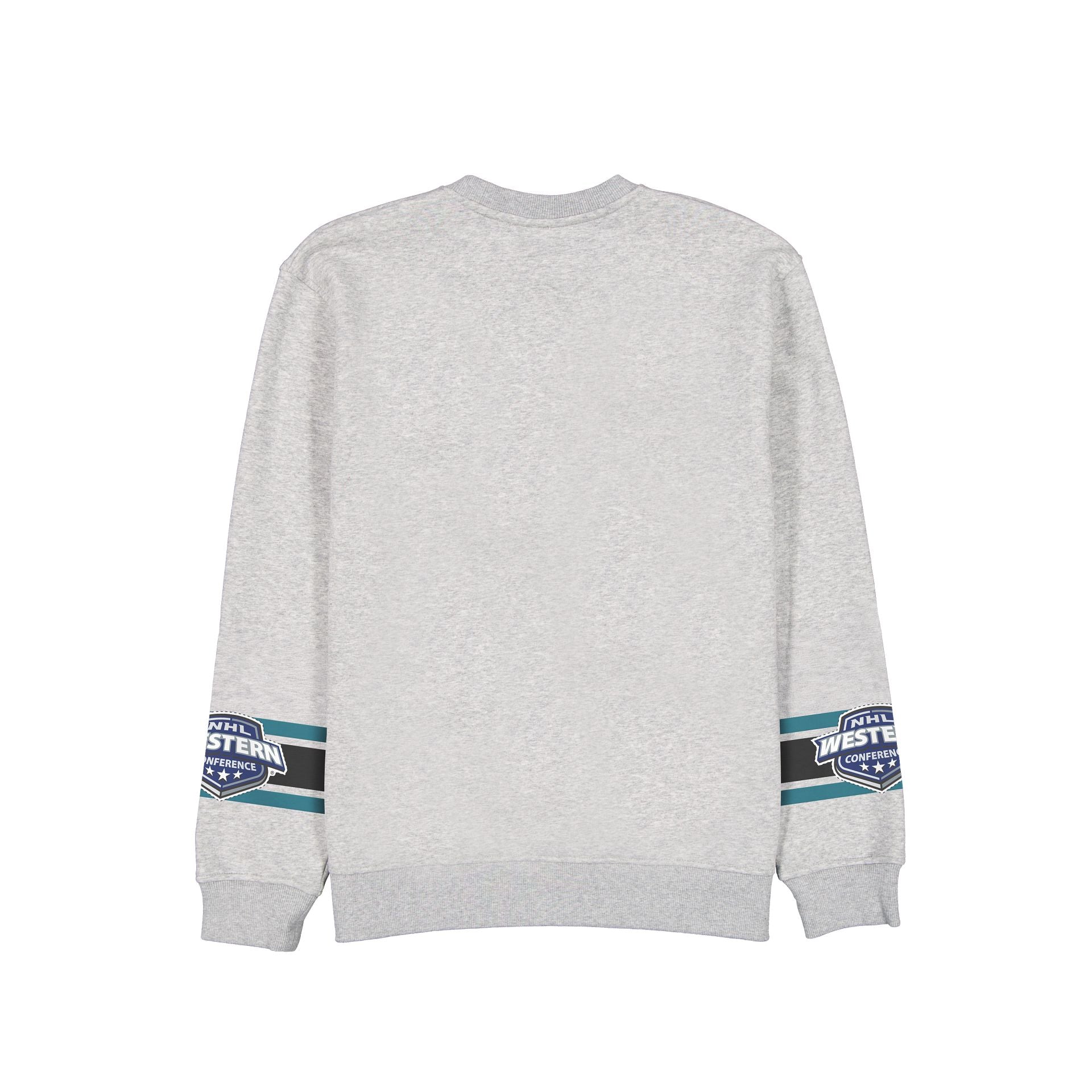 Alternative view of San Jose Sharks Sport Classics Vintage Gray Crewneck
