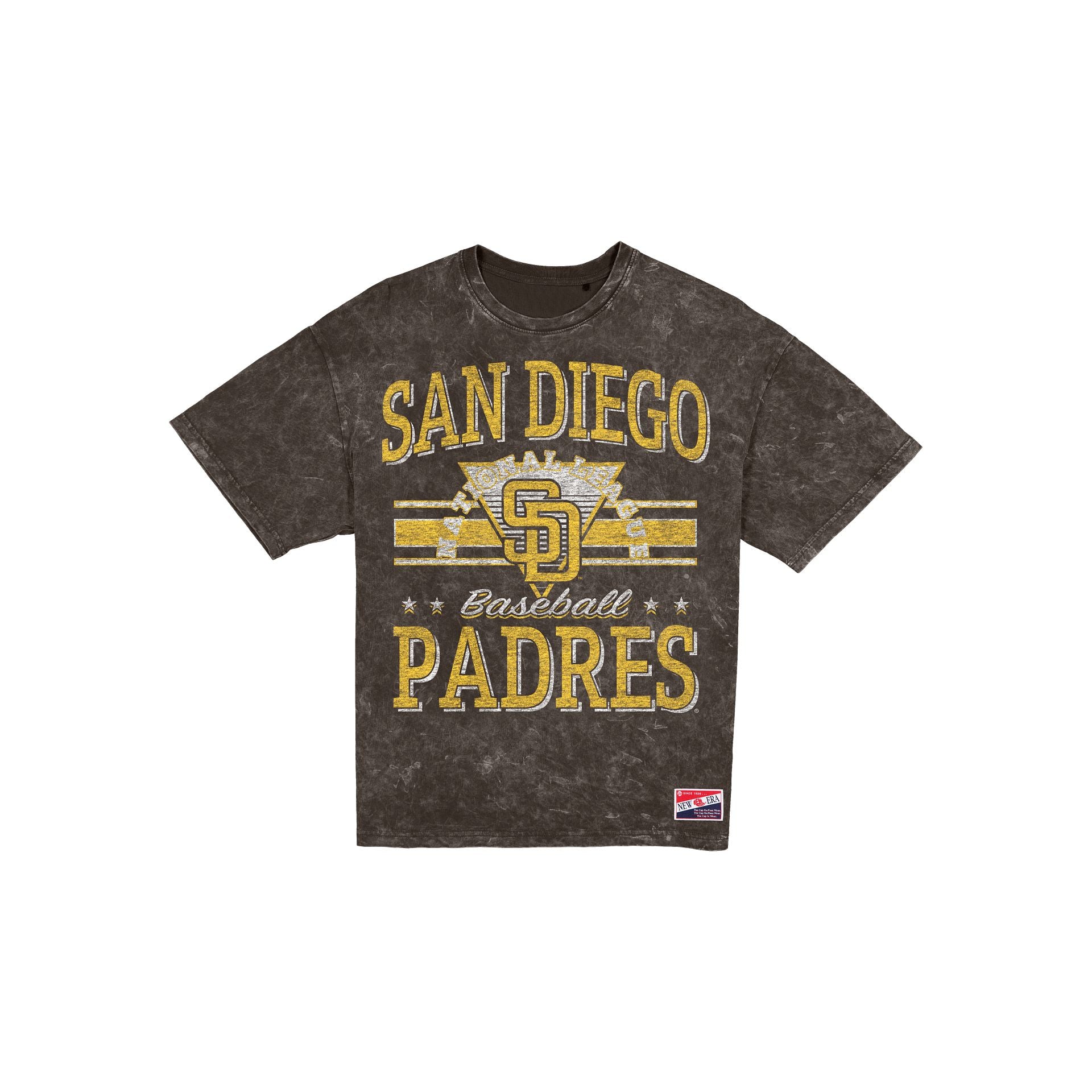 San Diego Padres Throwback Vintage Wash Women's T-Shirt