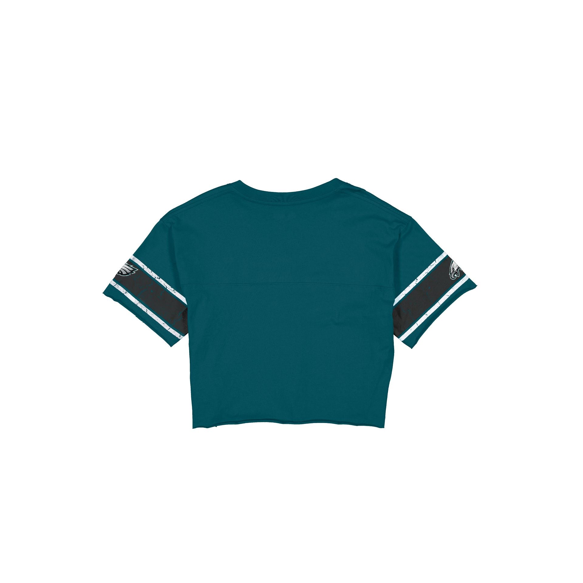 Alternative view of Philadelphia Eagles Throwback Women's Cropped T-Shirt