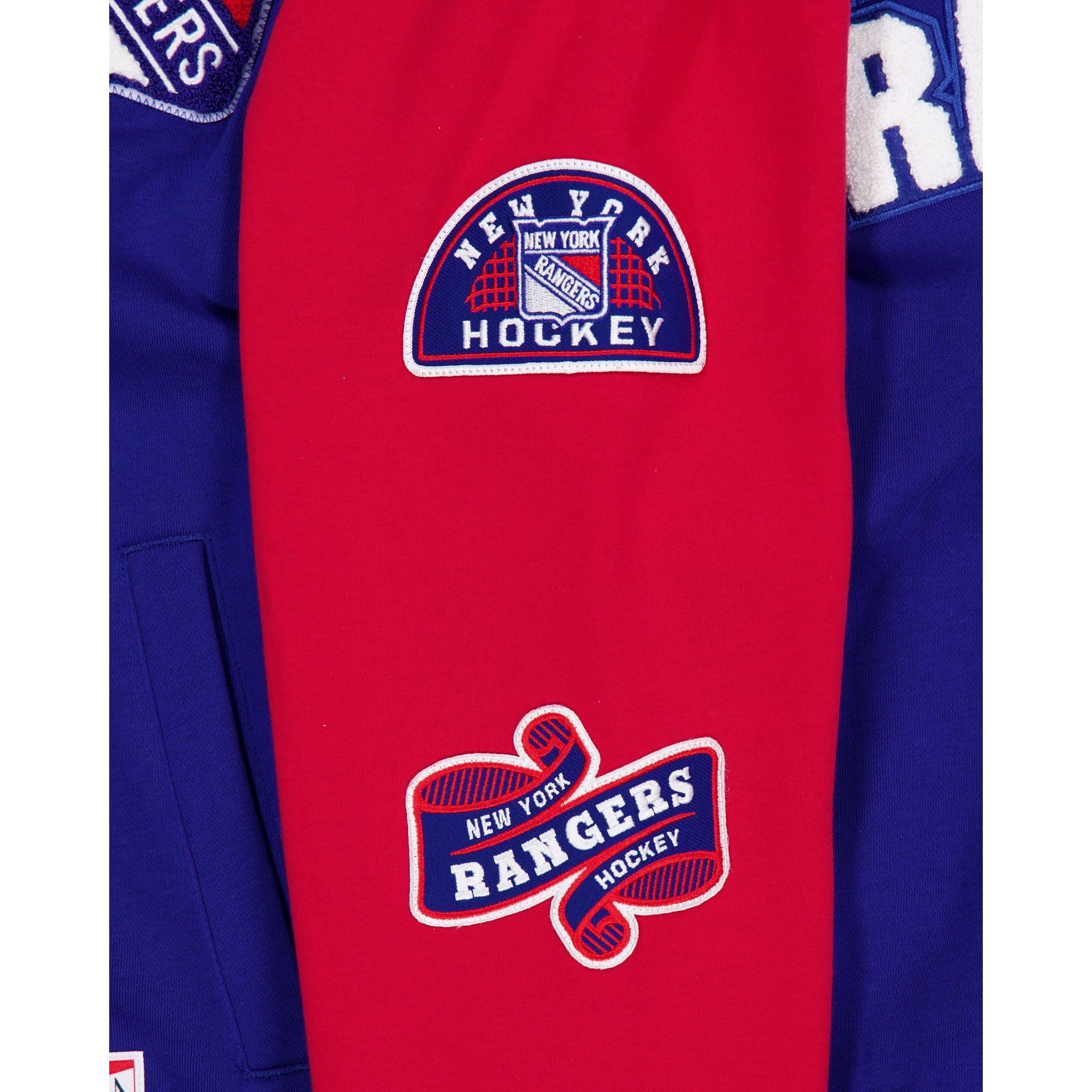 New York Rangers Throwback Patch Jacket - Image 3