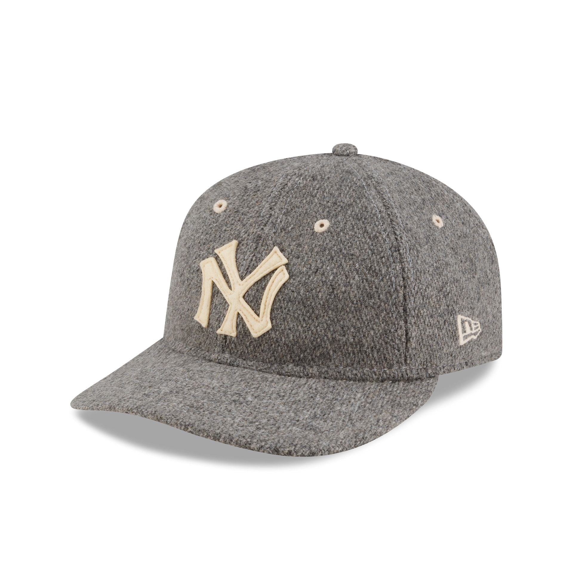 Ralph Lauren X New York Yankees Heather Gray Wool Retro Crown 9Fifty Adjustable Hat