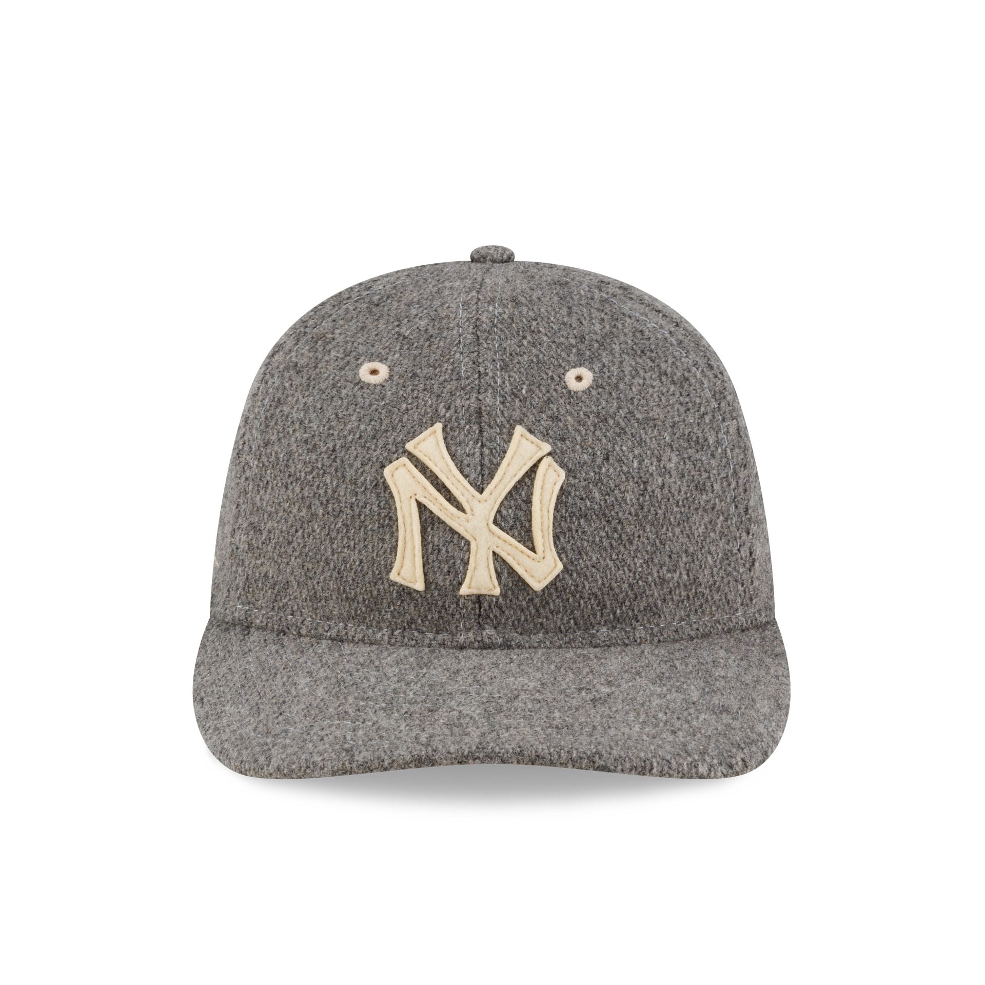 Alternative view of Ralph Lauren X New York Yankees Heather Gray Wool Retro Crown 9Fifty Adjustable Hat