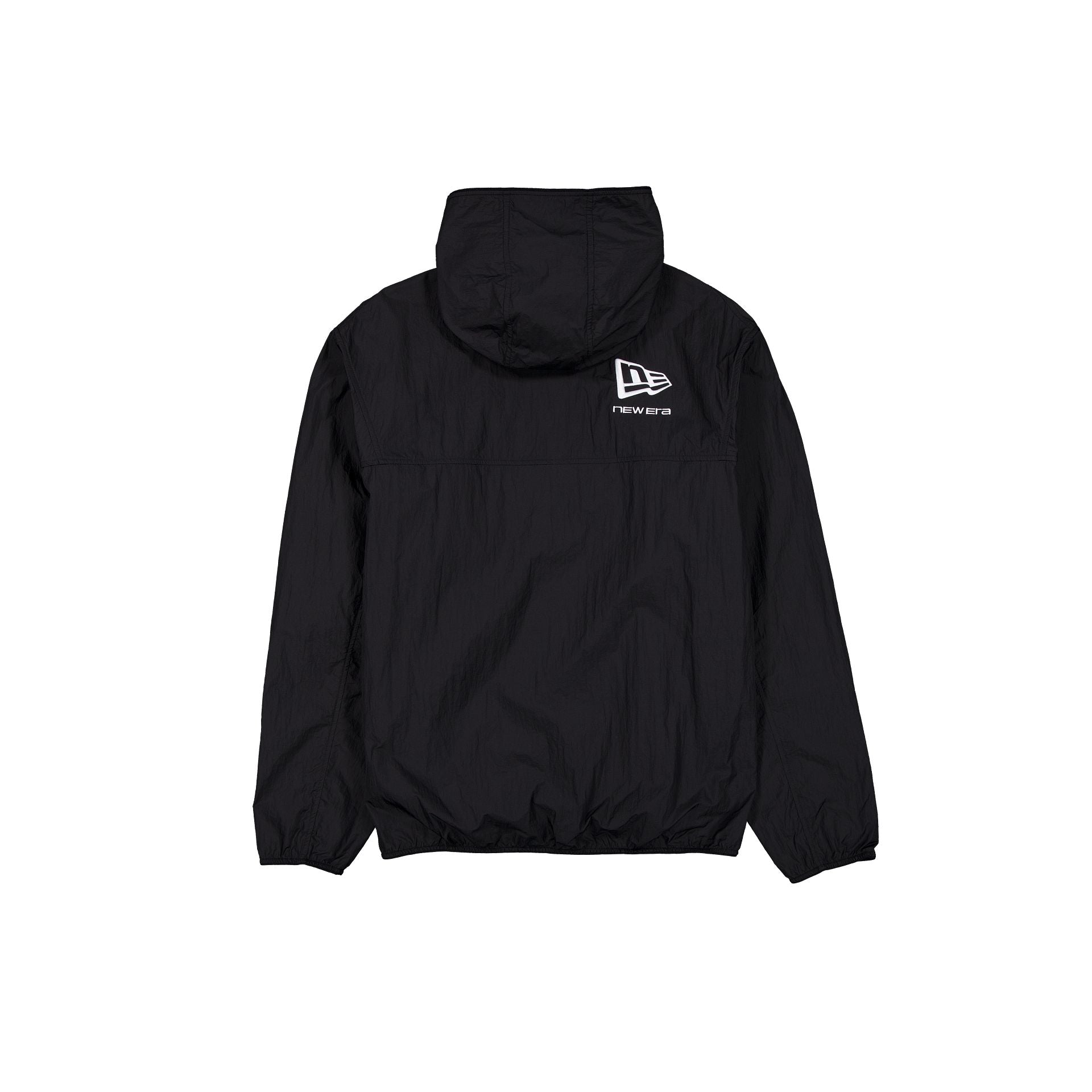 San Diego Padres Logo Essentials Black Full-Zip Windbreaker - Image 2