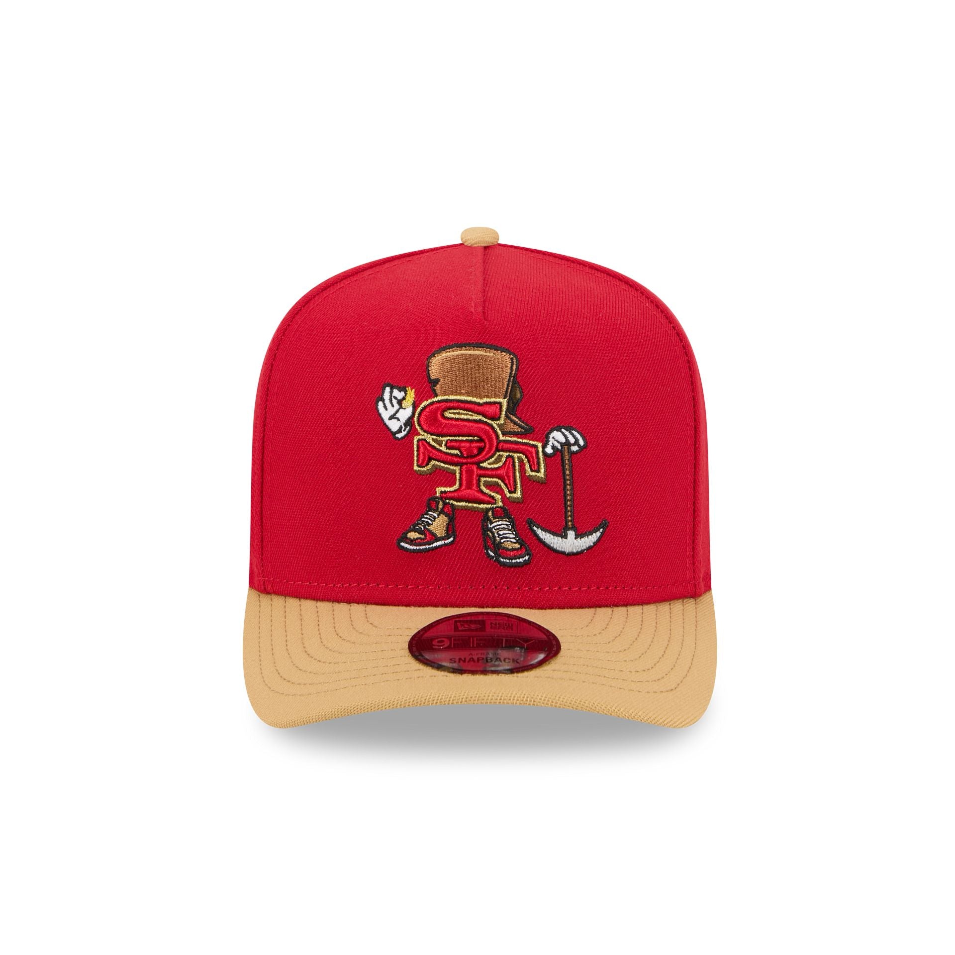 Alternative view of San Francisco 49Ers Cartoon 9Fifty A-Frame Snapback Hat