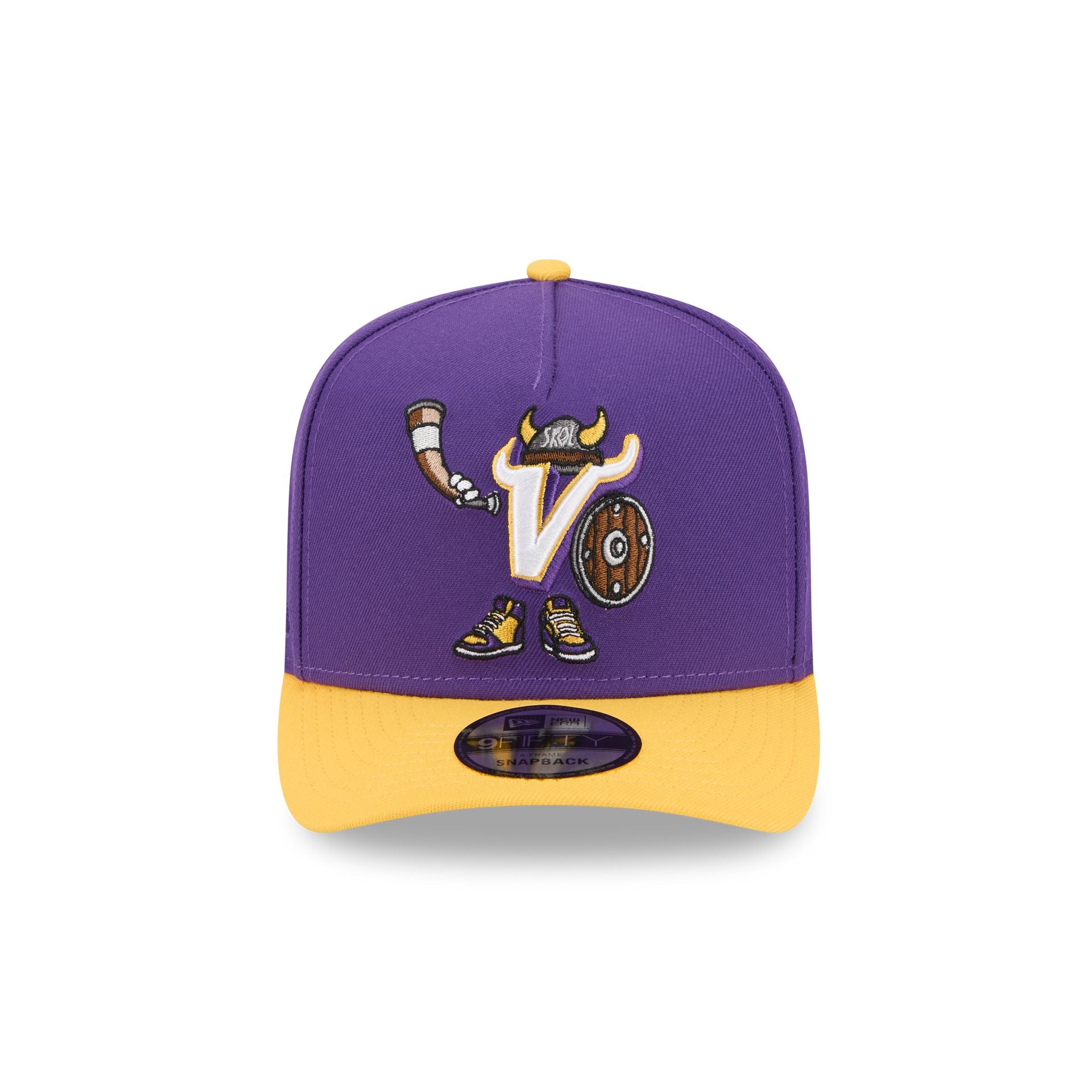 Alternative view of Minnesota Vikings Cartoon 9Fifty A-Frame Snapback Hat