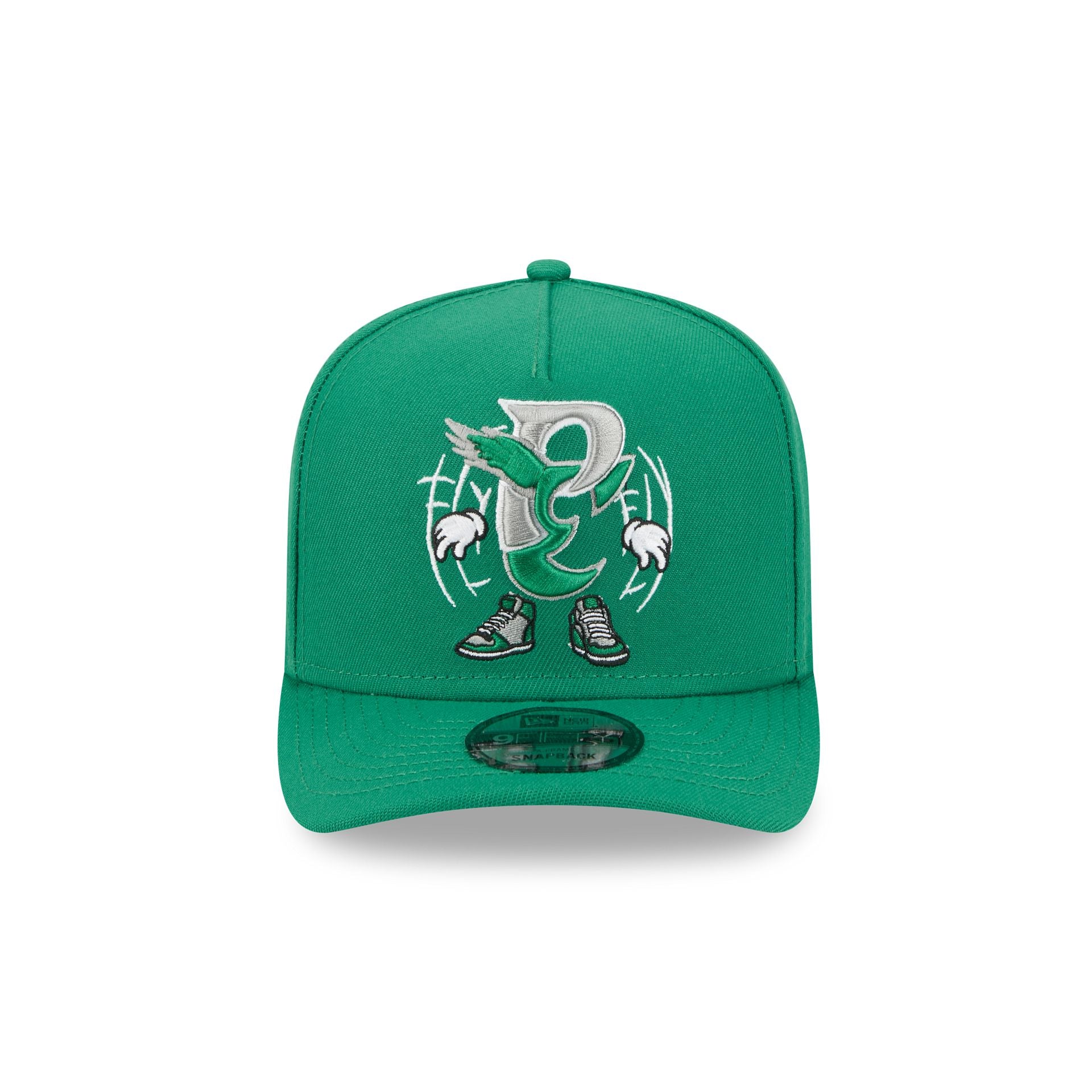 Alternative view of Philadelphia Eagles Cartoon 9Fifty A-Frame Snapback Hat
