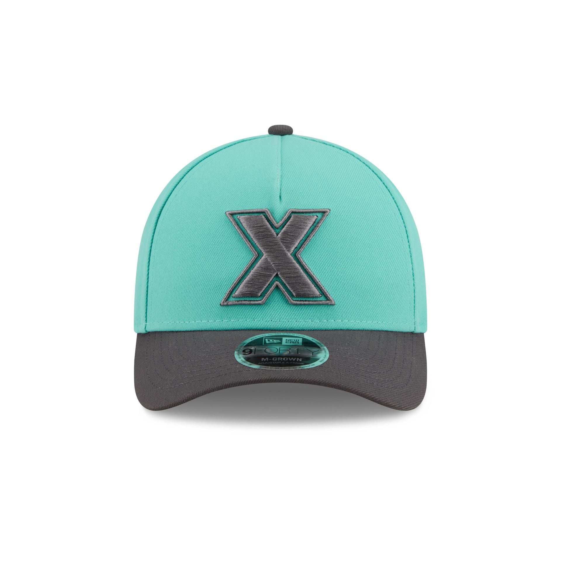 Alternative view of Xolos Color Pack Teal 9Forty M-Crown A-Frame Snapback Hat