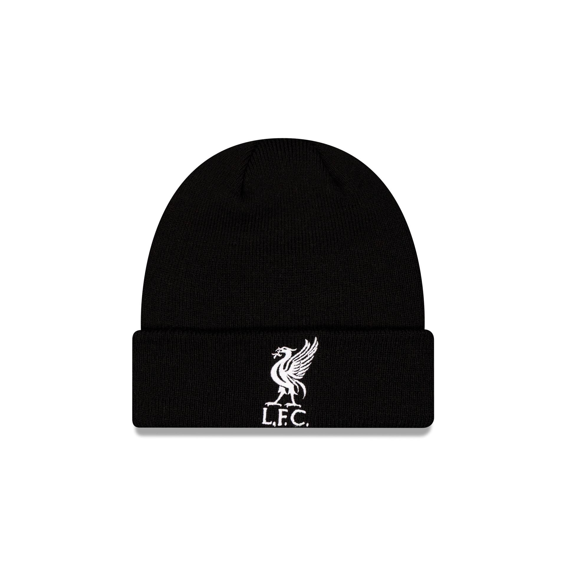 Liverpool Fc Core Black Cuff Knit Beanie