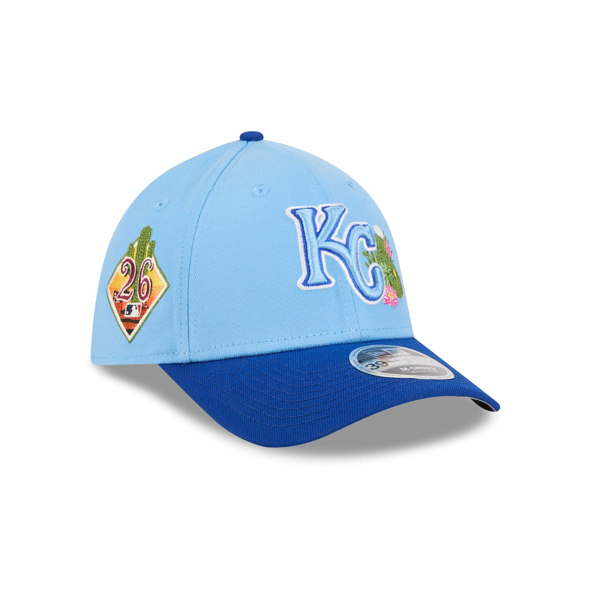 Kansas City Royals 2026 Spring Training 39Thirty M-Crown Stretch Fit Hat