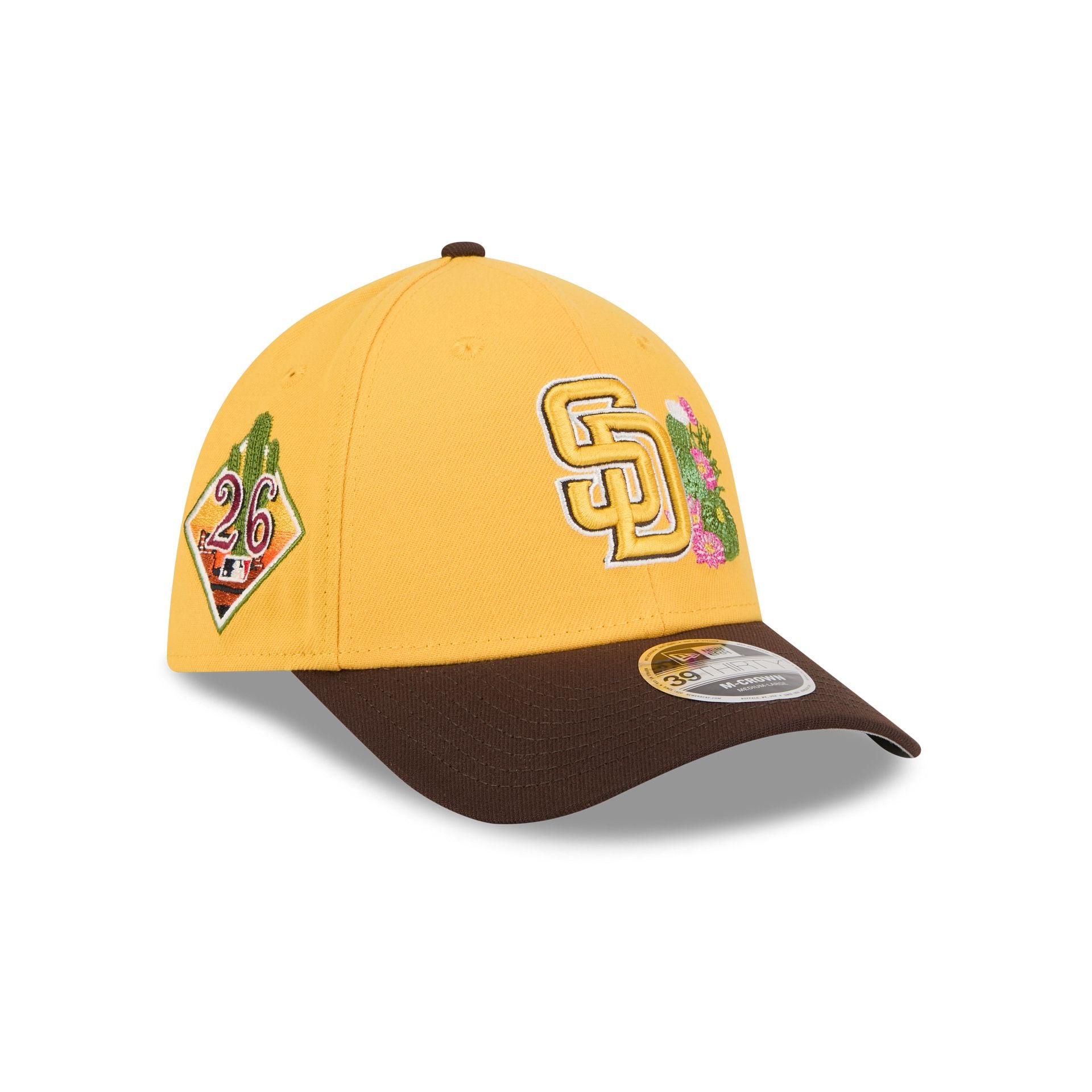 San Diego Padres 2026 Spring Training 39Thirty M-Crown Stretch Fit Hat