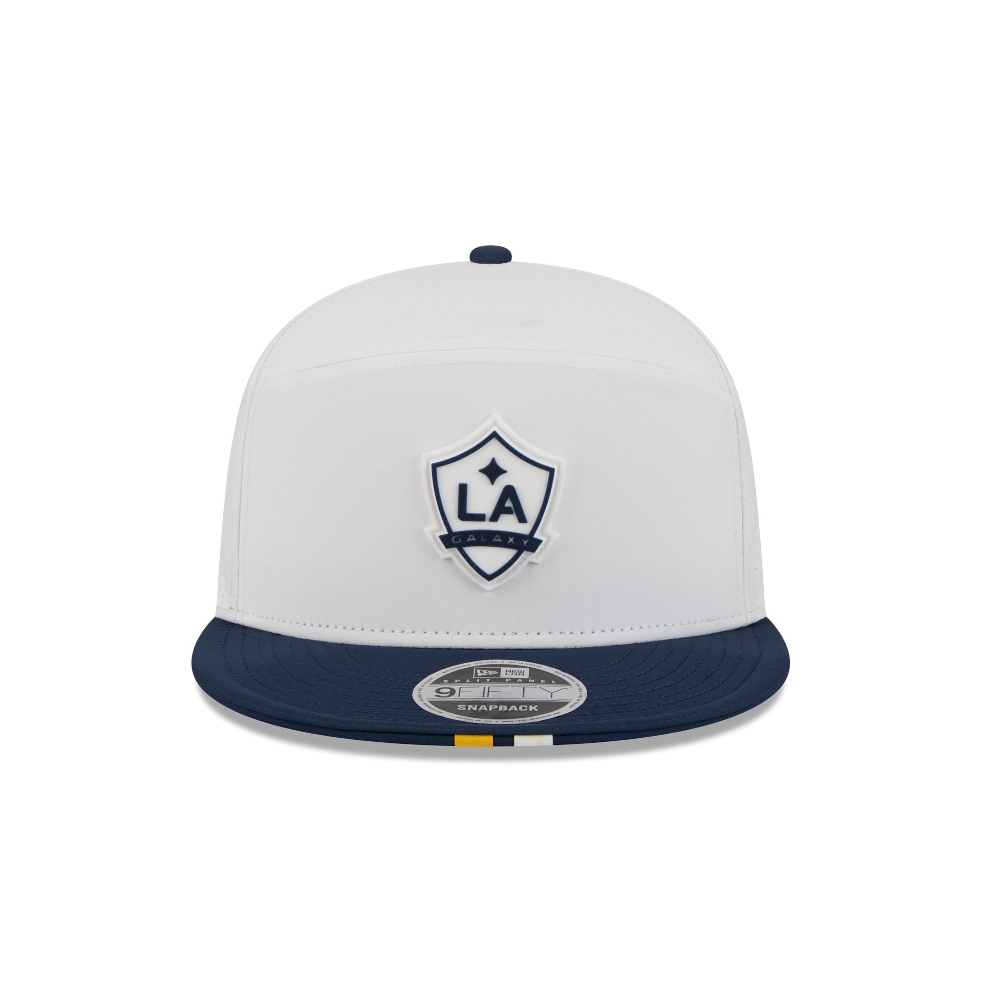 Alternative view of La Galaxy 2026 Mls Kickoff Split Panel 9Fifty Snapback Hat