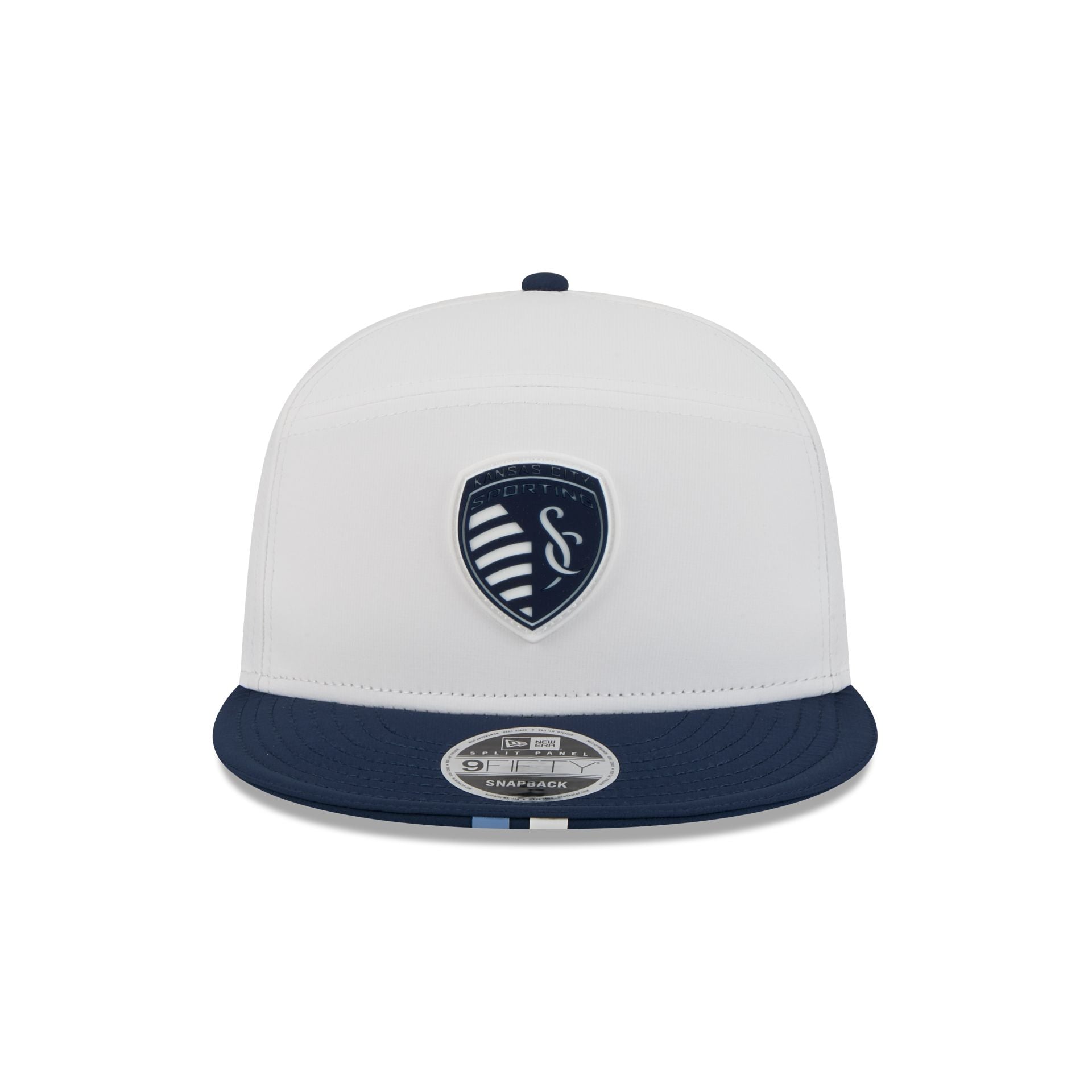 Alternative view of Sporting Kansas City 2026 Mls Kickoff Split Panel 9Fifty Snapback Hat