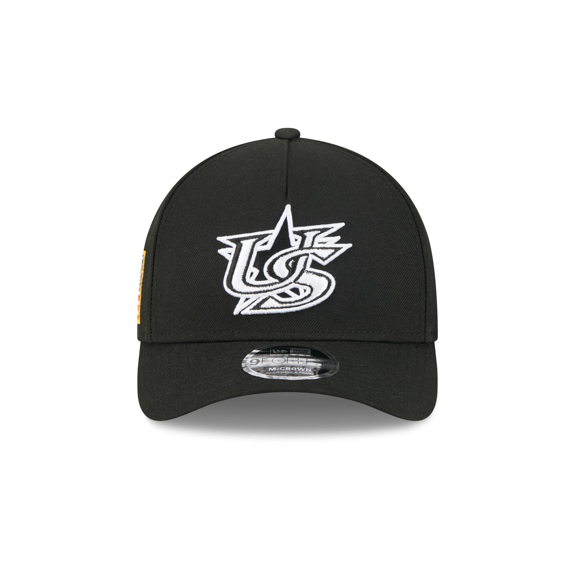 Alternative view of Usa World Baseball Classic Black And White 9Forty M-Crown A-Frame Snapback Hat