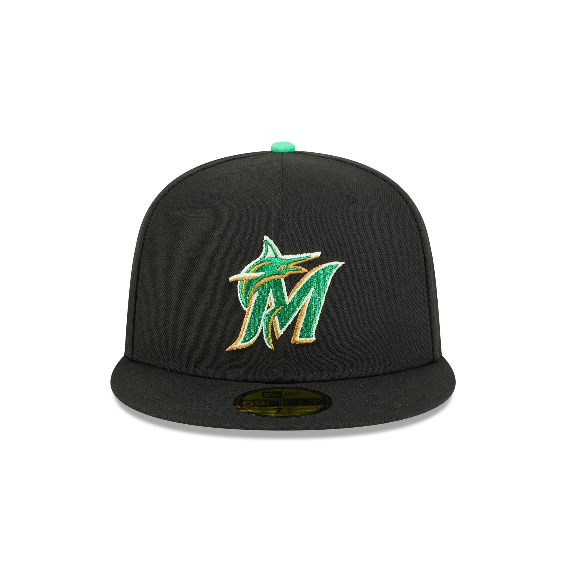 Alternative view of Miami Marlins St. Patrick's Day 2026 59Fifty Fitted Hat
