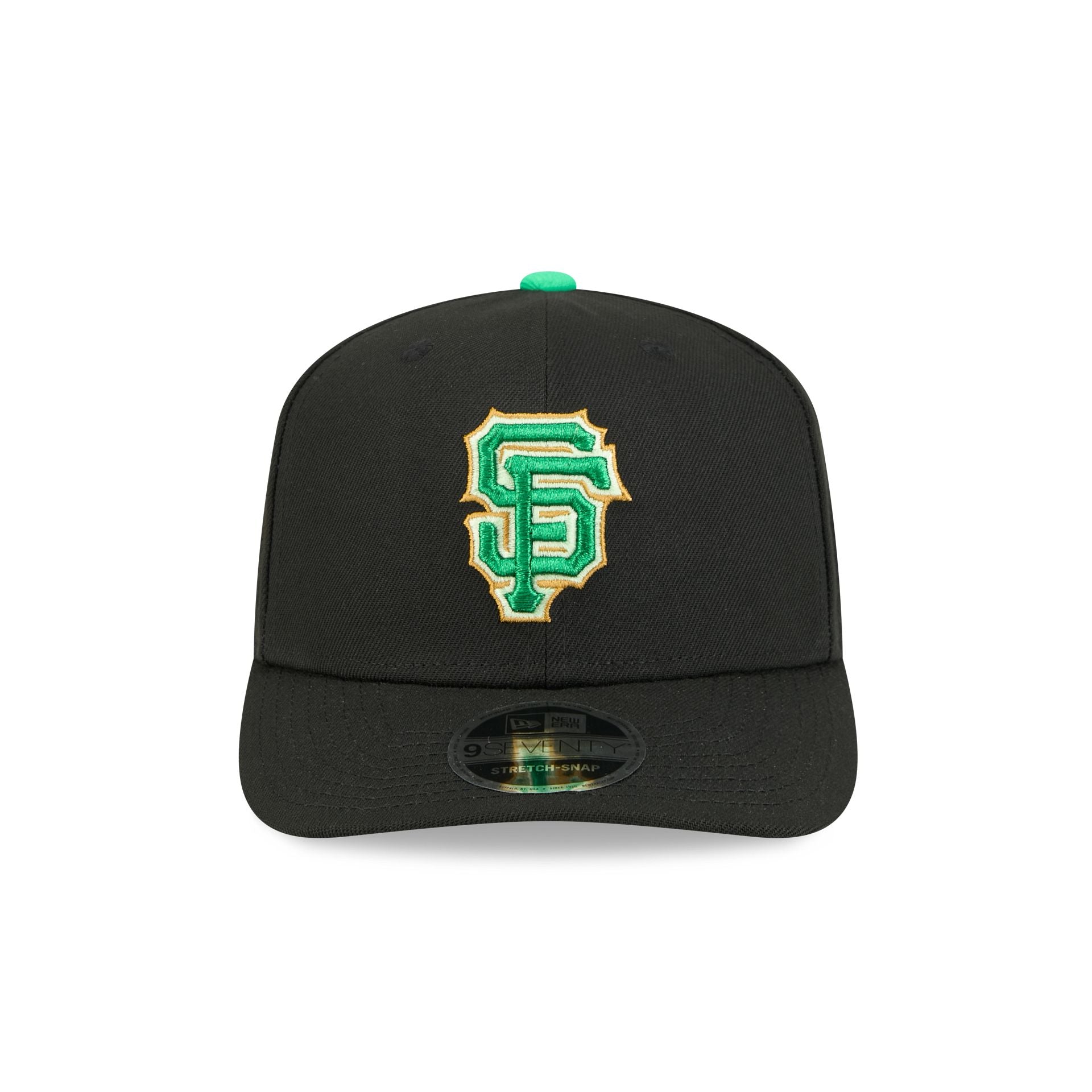 Alternative view of San Francisco Giants St. Patrick's Day 2026 9Seventy Stretch-Snap Hat
