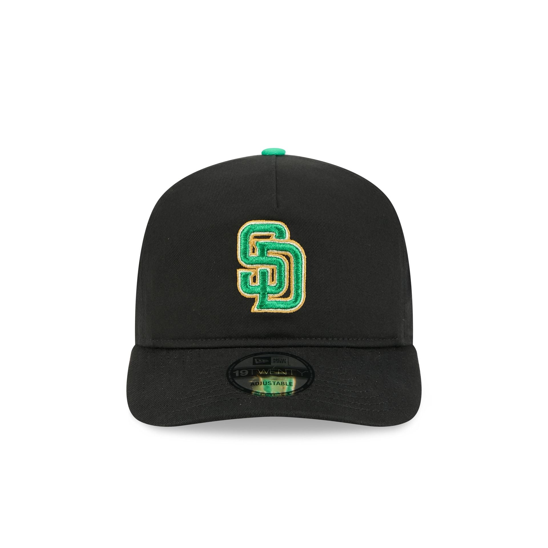 Alternative view of San Diego Padres St. Patrick's Day 2026 19Twenty Snapback Hat