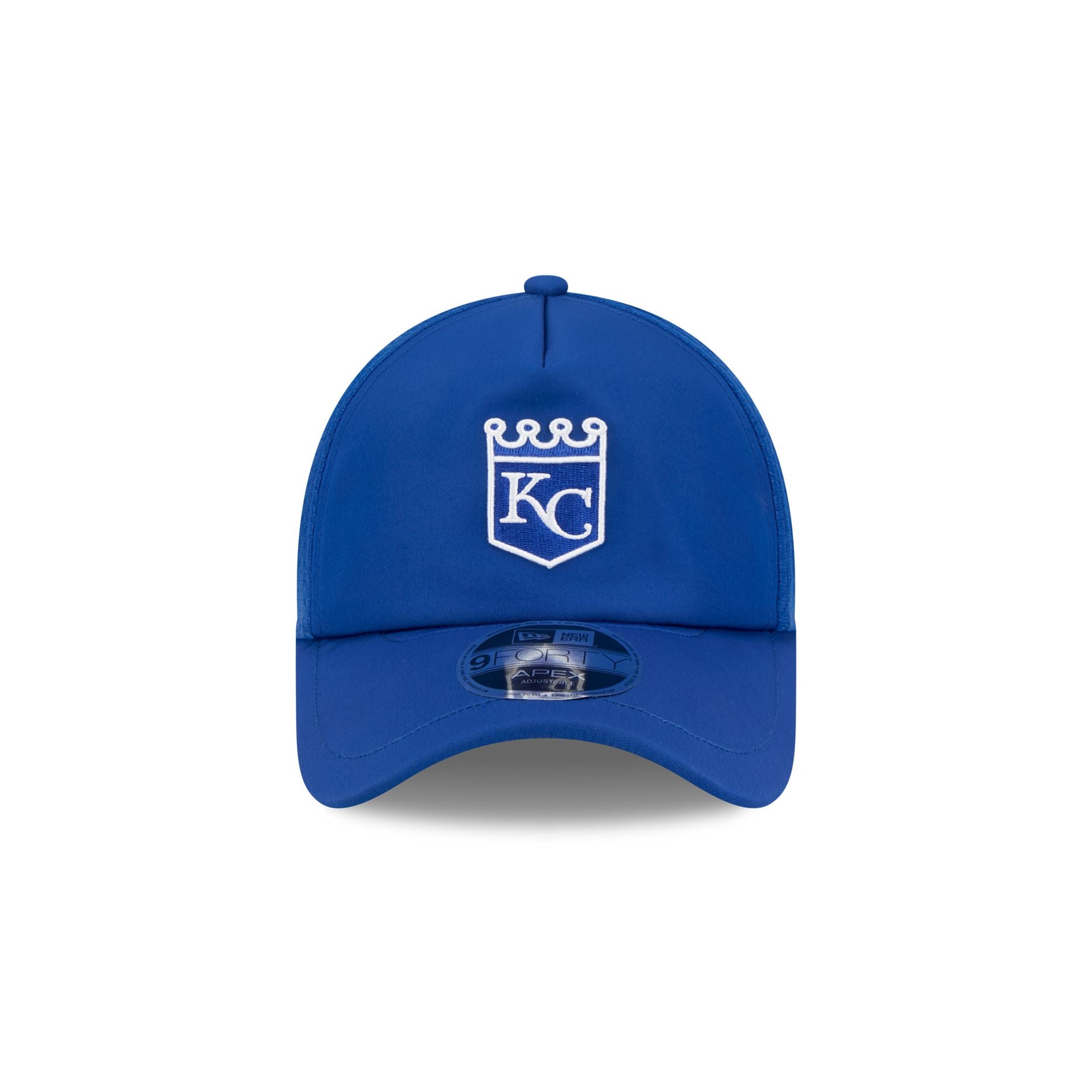 Alternative view of Kansas City Royals 2026 Batting Practice Alt Crown 9Forty Apex Trucker Hat