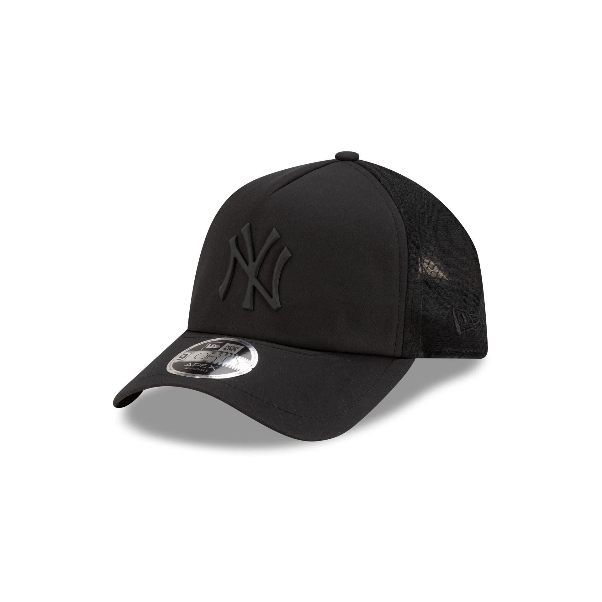 New York Yankees 2026 Batting Practice Black 9Forty Apex Trucker Hat