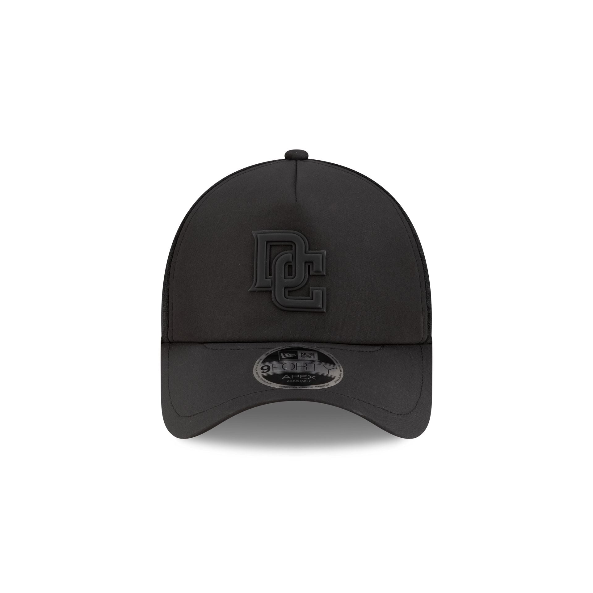 Alternative view of Washington Nationals 2026 Batting Practice Black 9Forty Apex Trucker Hat