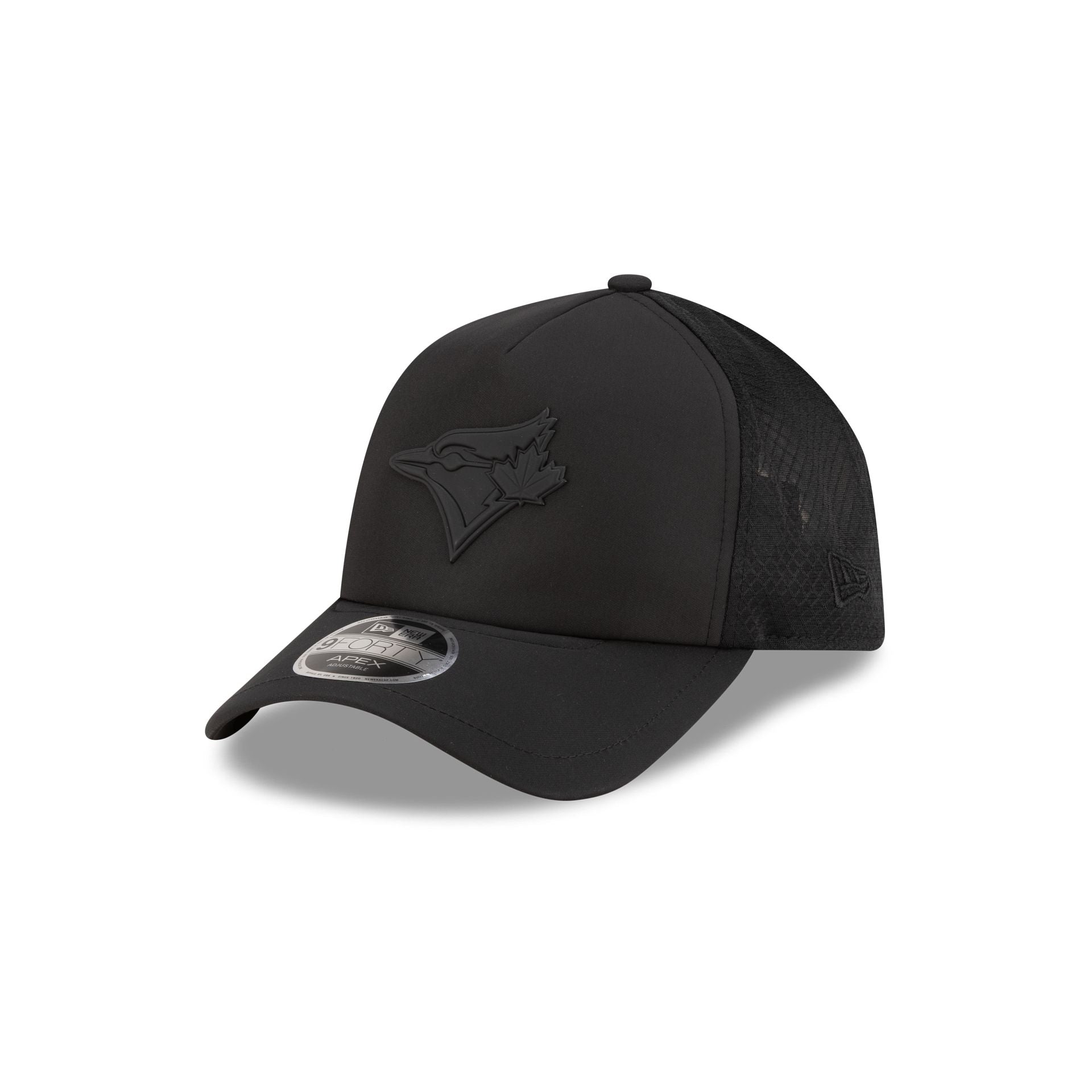 Toronto Blue Jays 2026 Batting Practice Black 9Forty Apex Trucker Hat