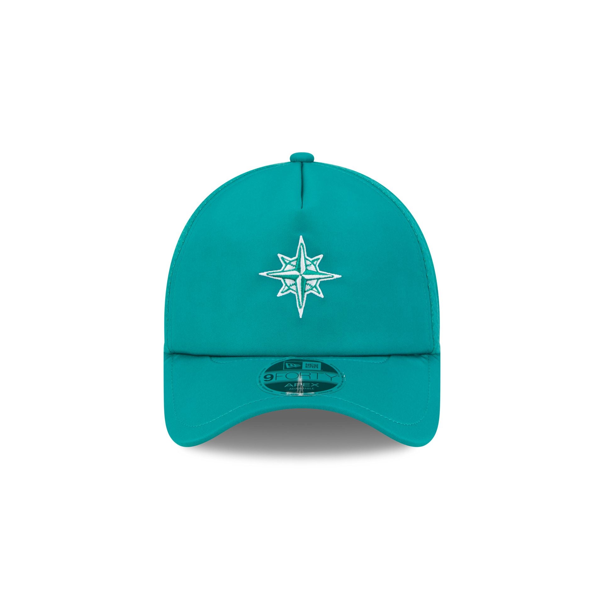 Alternative view of Seattle Mariners 2026 Batting Practice Alt Compass 9Forty Apex Trucker Hat
