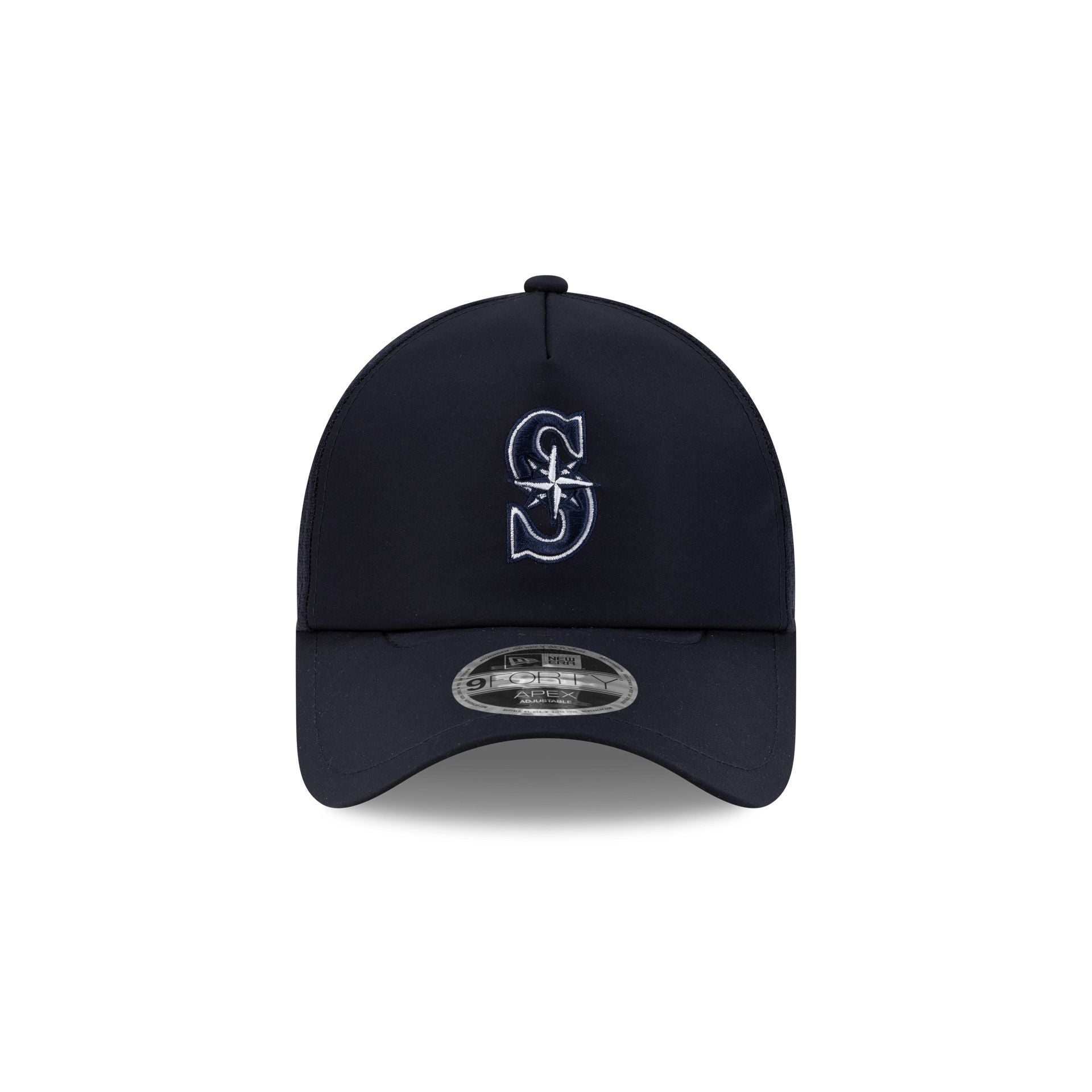 Alternative view of Seattle Mariners 2026 Batting Practice 9Forty Apex Trucker Hat