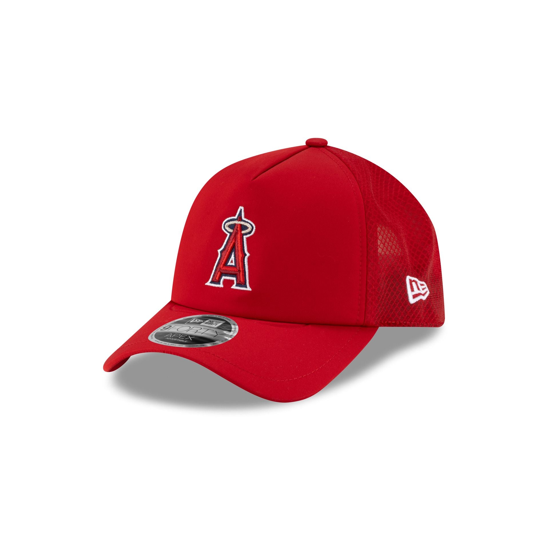Los Angeles Angels 2026 Batting Practice 9Forty Apex Trucker Hat