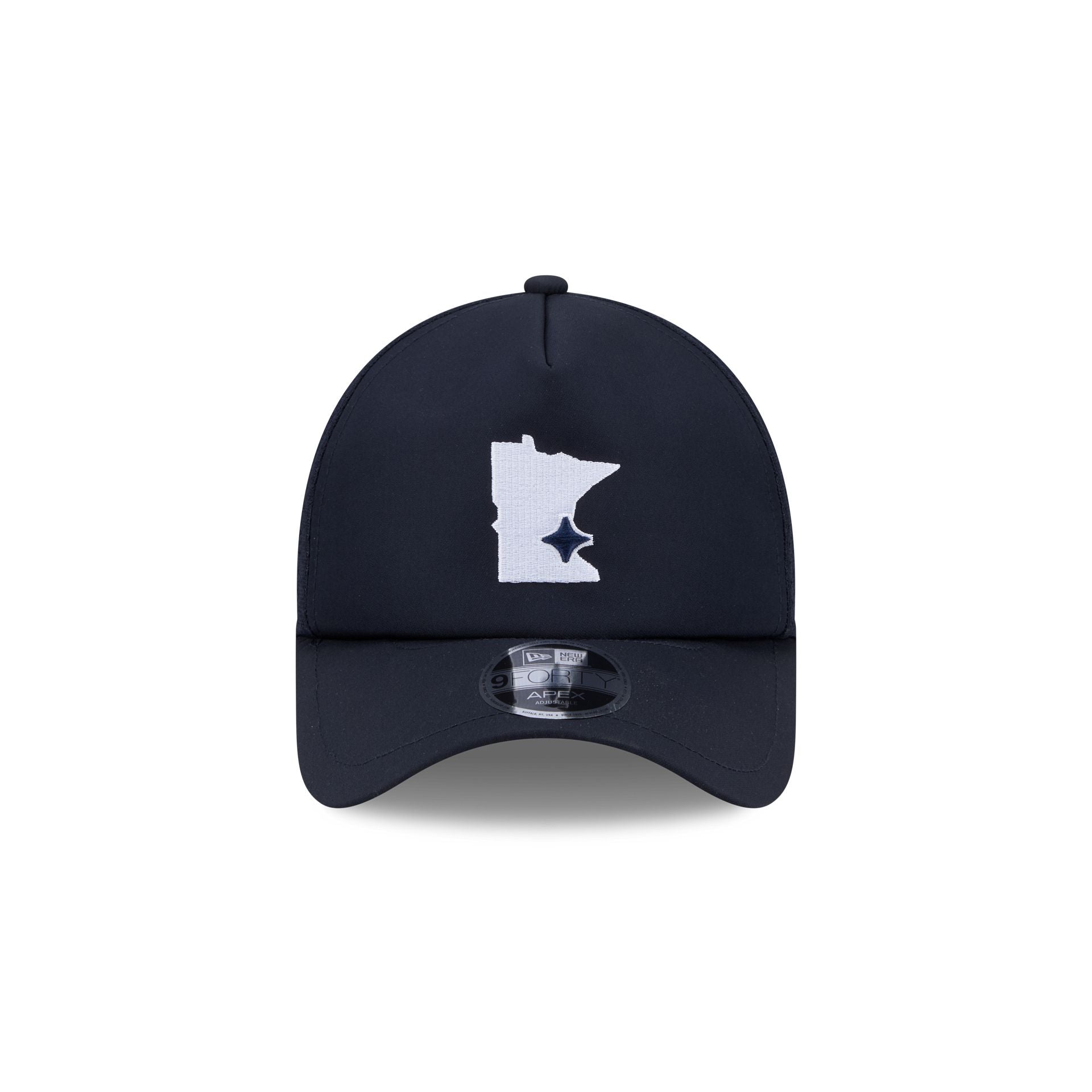 Alternative view of Minnesota Twins 2026 Batting Practice Alt State 9Forty Apex Trucker Hat
