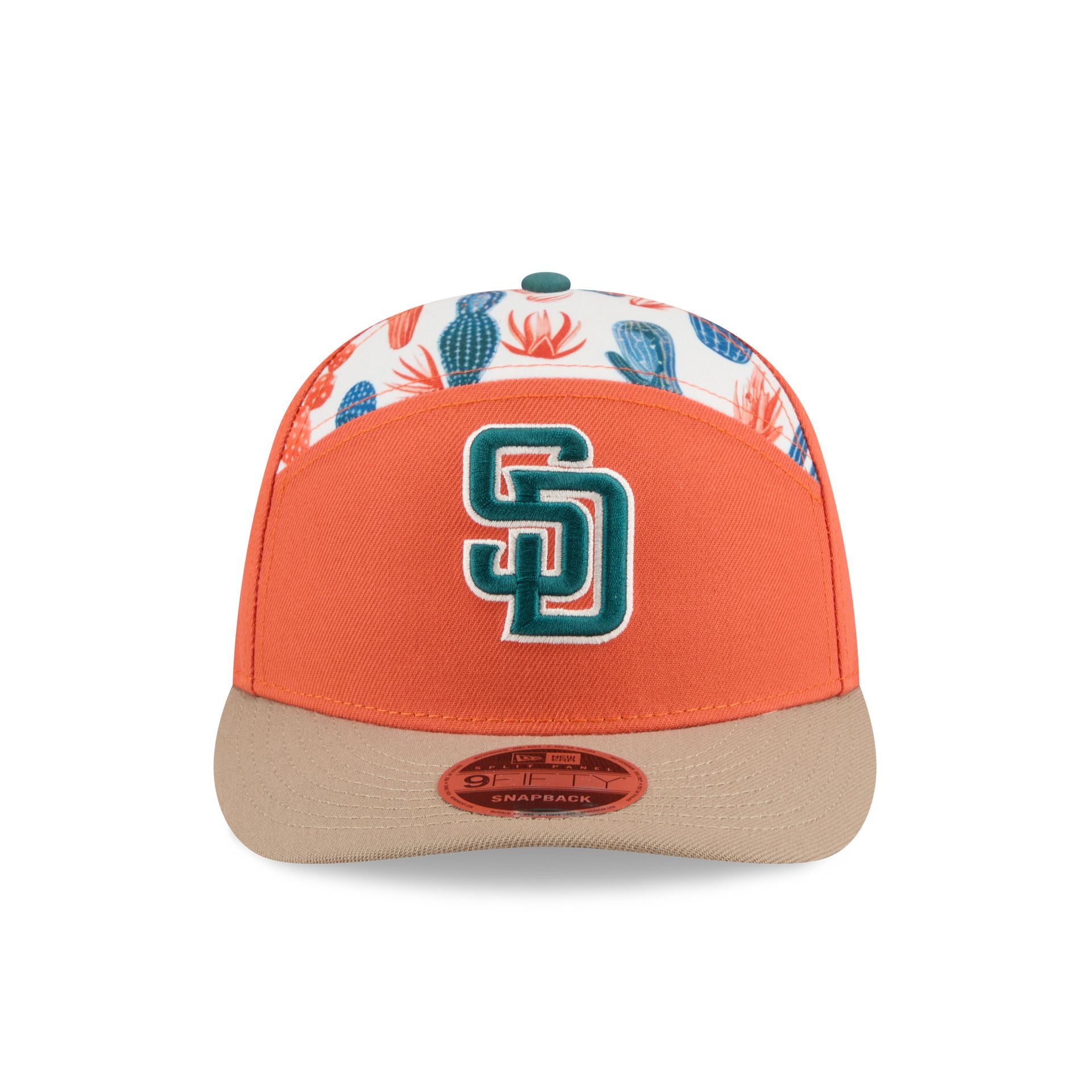 Alternative view of San Diego Padres 2026 Spring Training Cactus League Split Panel 9Fifty Snapback Hat