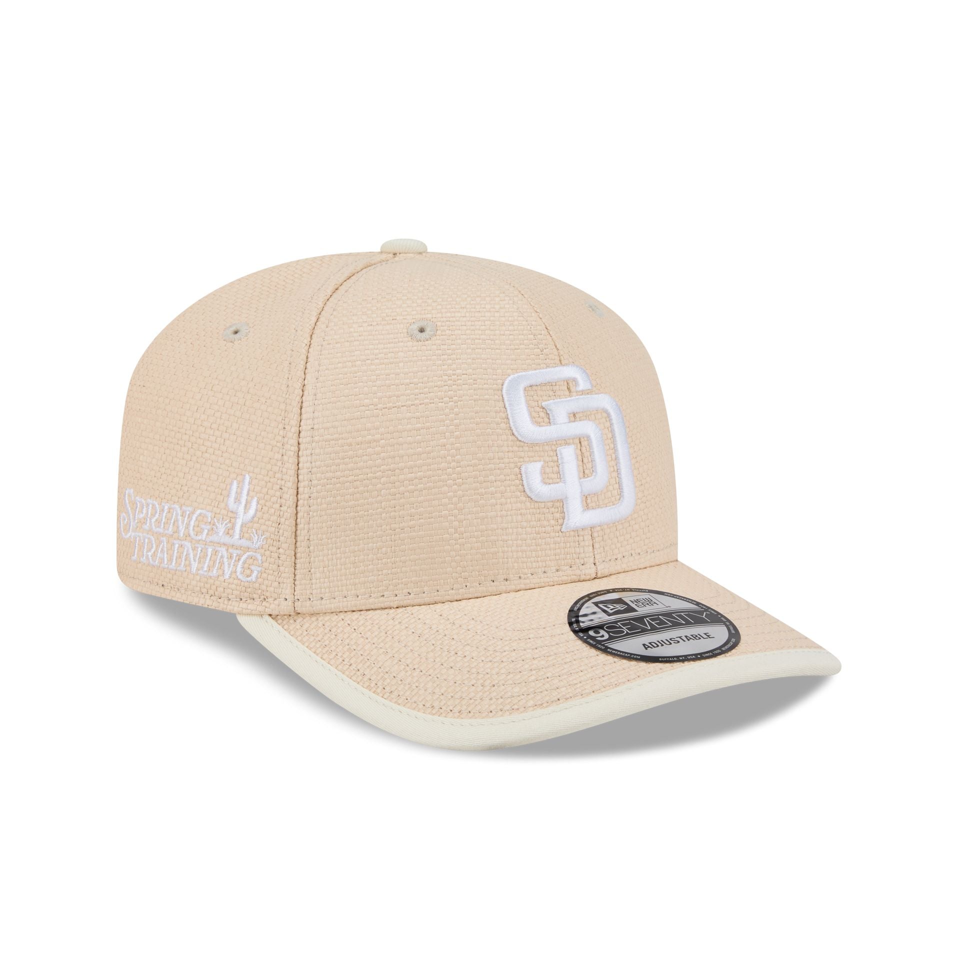 San Diego Padres 2026 Spring Training Wicker 9Seventy Stretch-Snap Hat