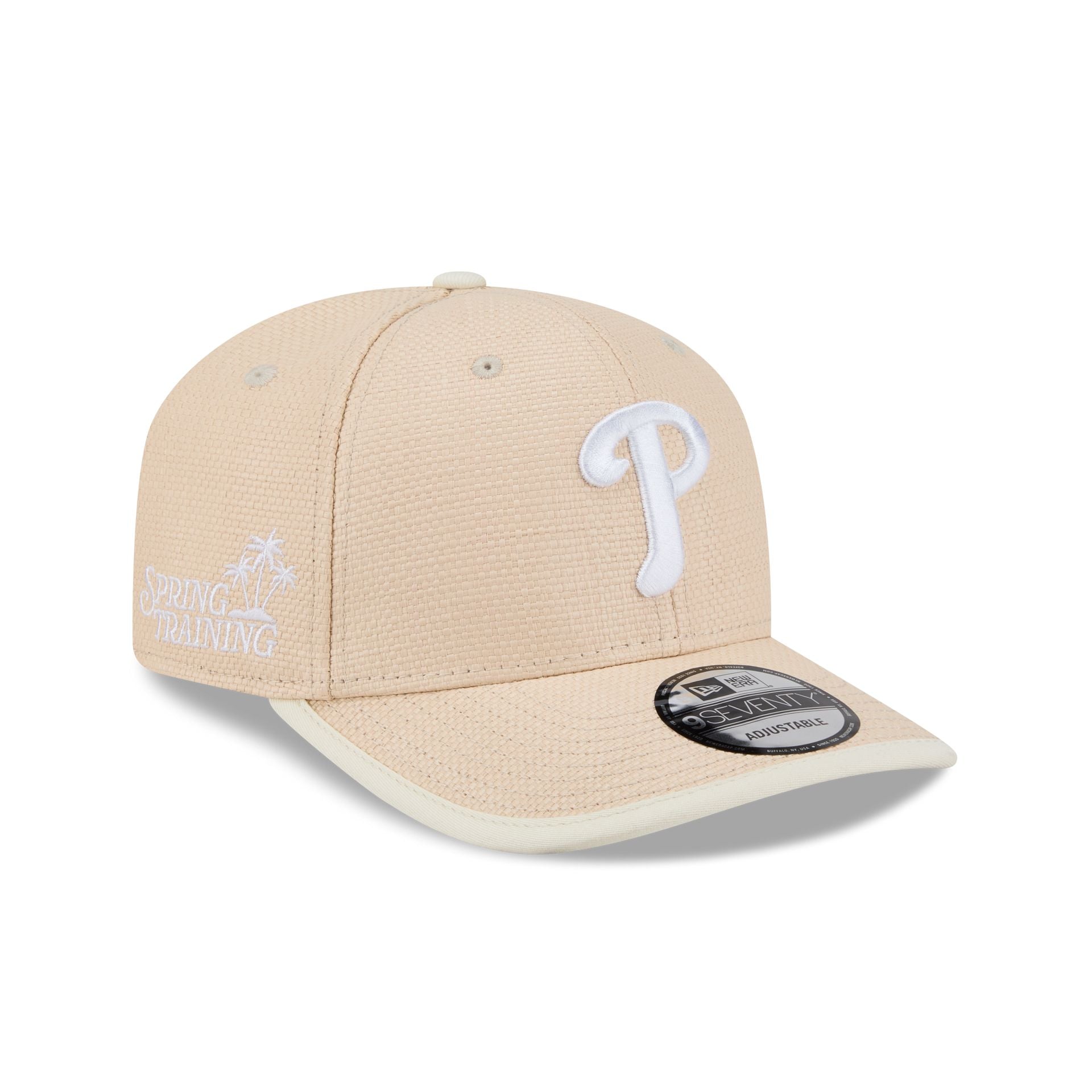 Philadelphia Phillies 2026 Spring Training Wicker 9Seventy Stretch-Snap Hat