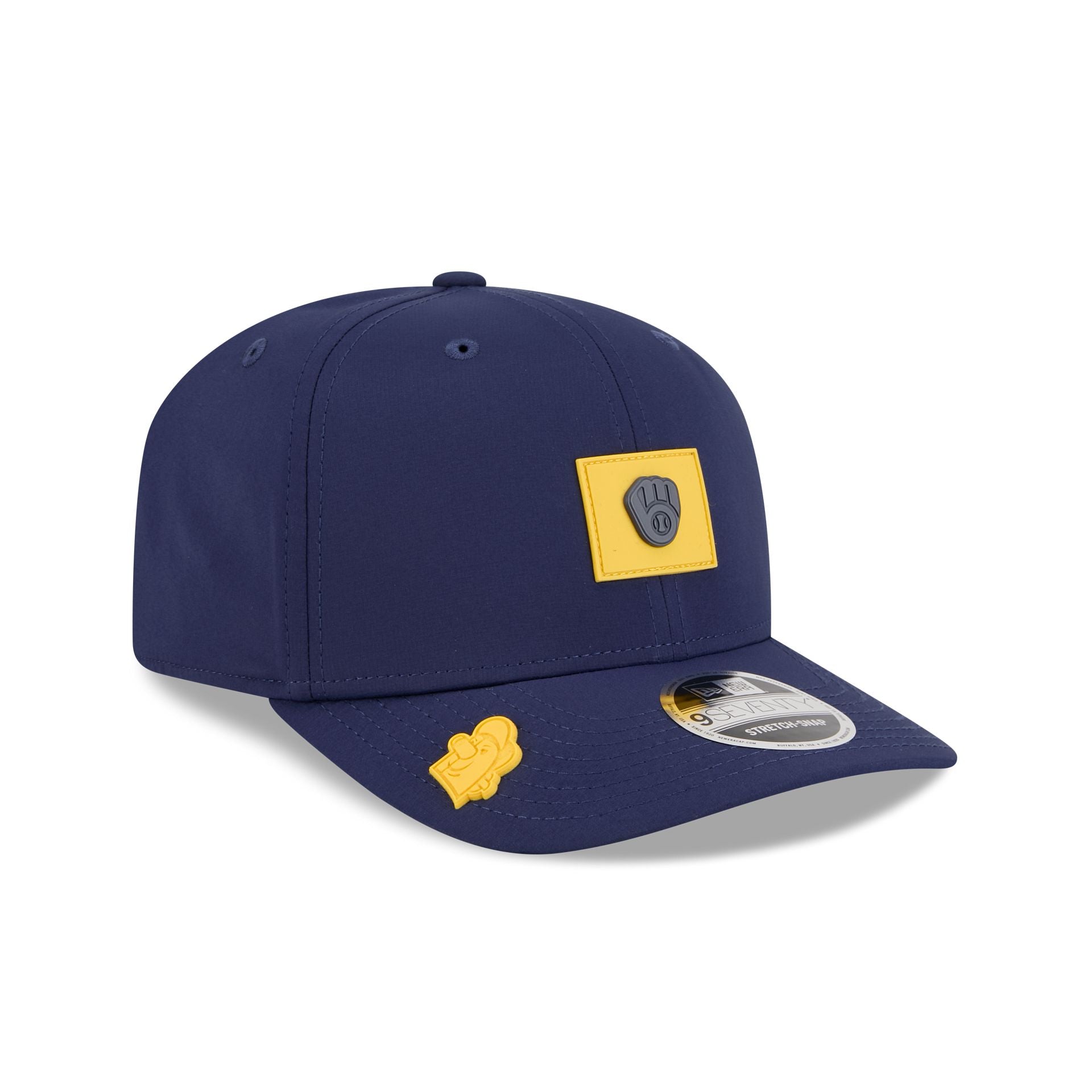 Milwaukee Brewers 2026 Clubhouse 9Seventy Stretch-Snap Hat