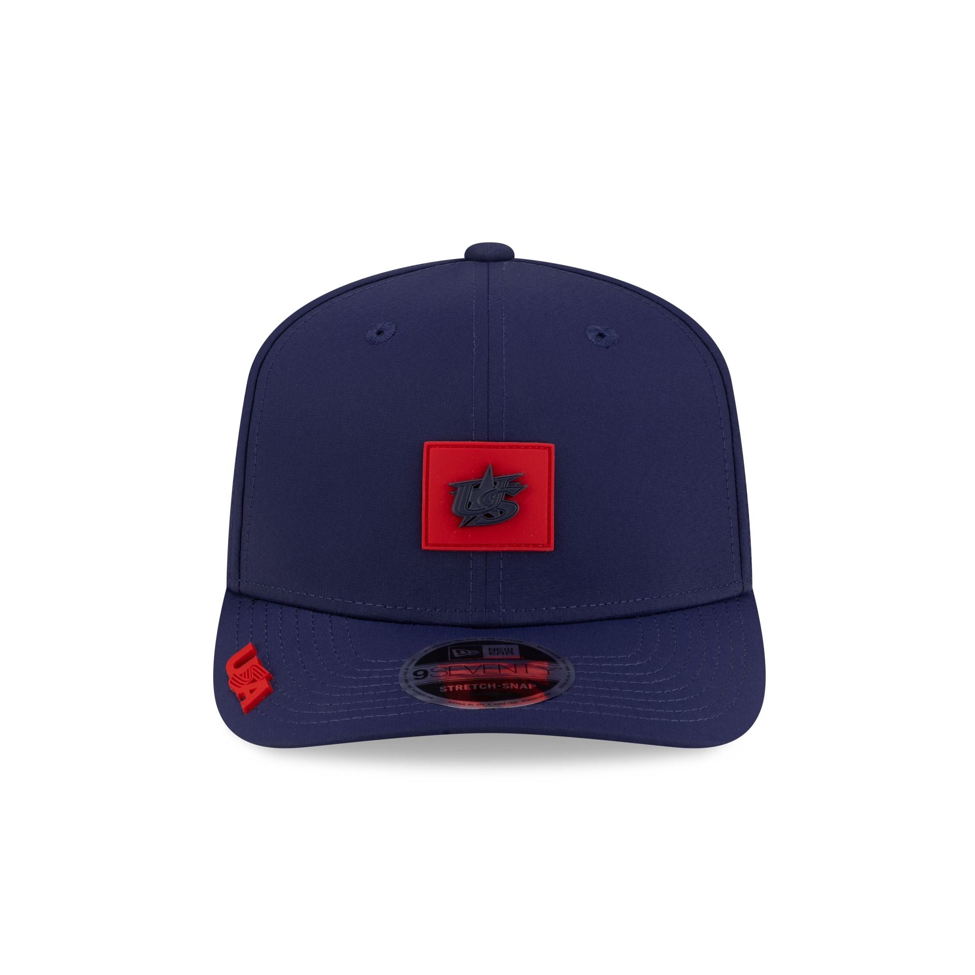 Alternative view of Usa Baseball 2026 Clubhouse 9Seventy Stretch-Snap Hat