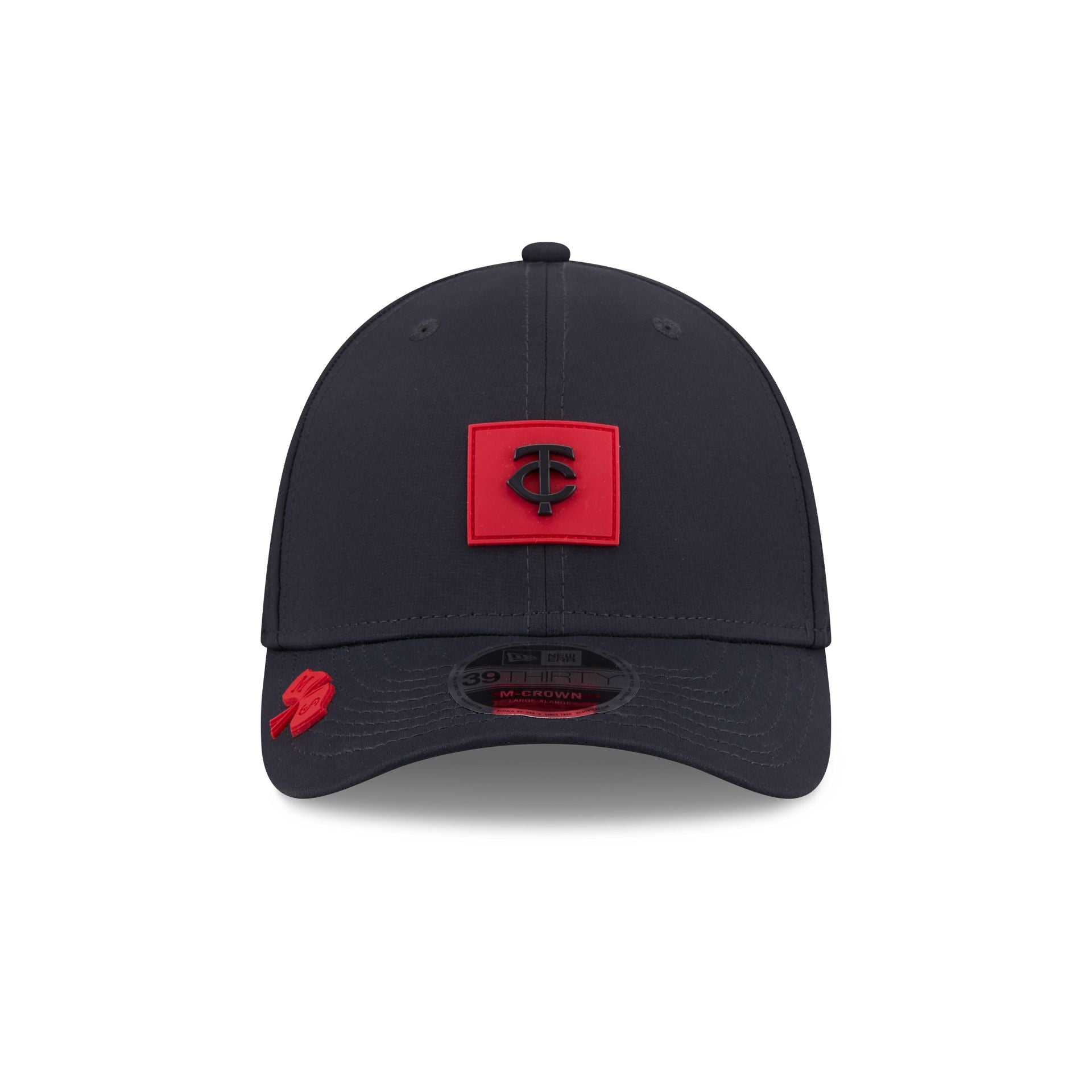 Alternative view of Minnesota Twins 2026 Clubhouse 39Thirty M-Crown Stretch Fit Hat