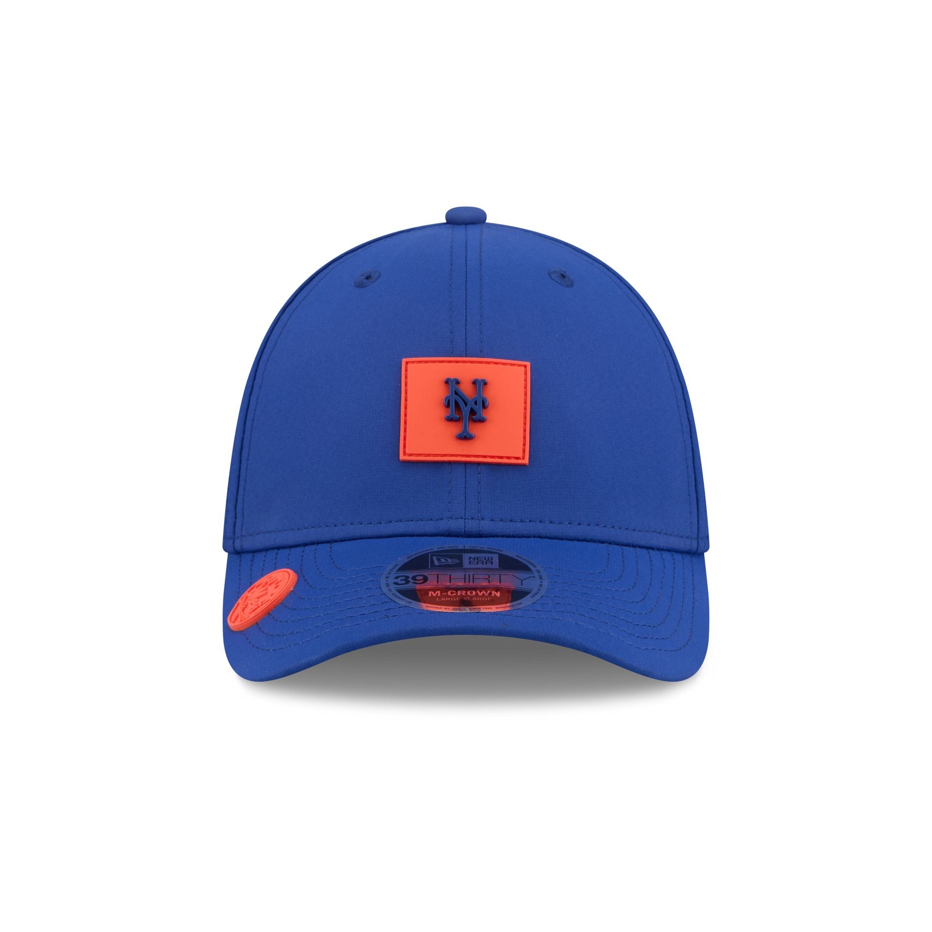 Alternative view of New York Mets 2026 Clubhouse 39Thirty M-Crown Stretch Fit Hat