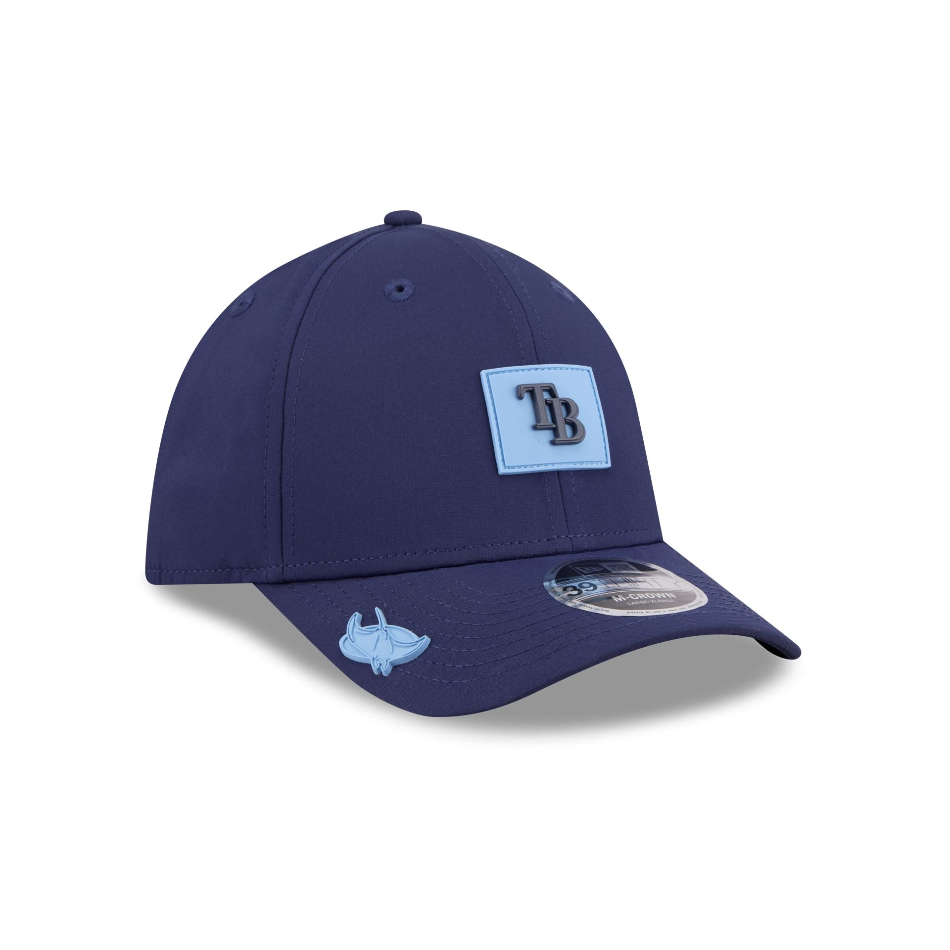 Tampa Bay Rays 2026 Clubhouse 39Thirty M-Crown Stretch Fit Hat