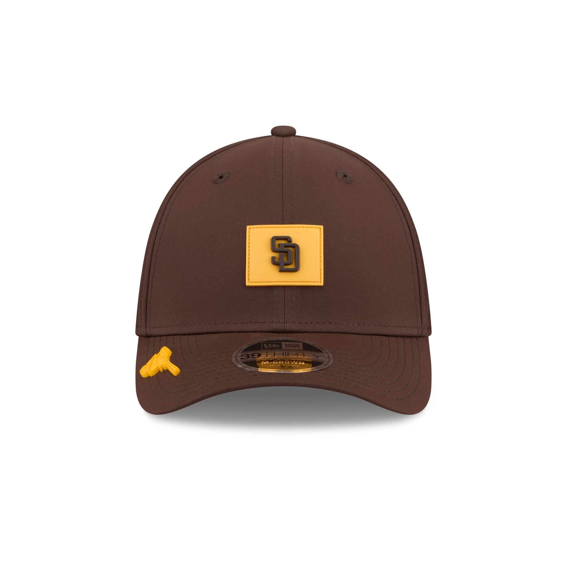 Alternative view of San Diego Padres 2026 Clubhouse 39Thirty M-Crown Stretch Fit Hat