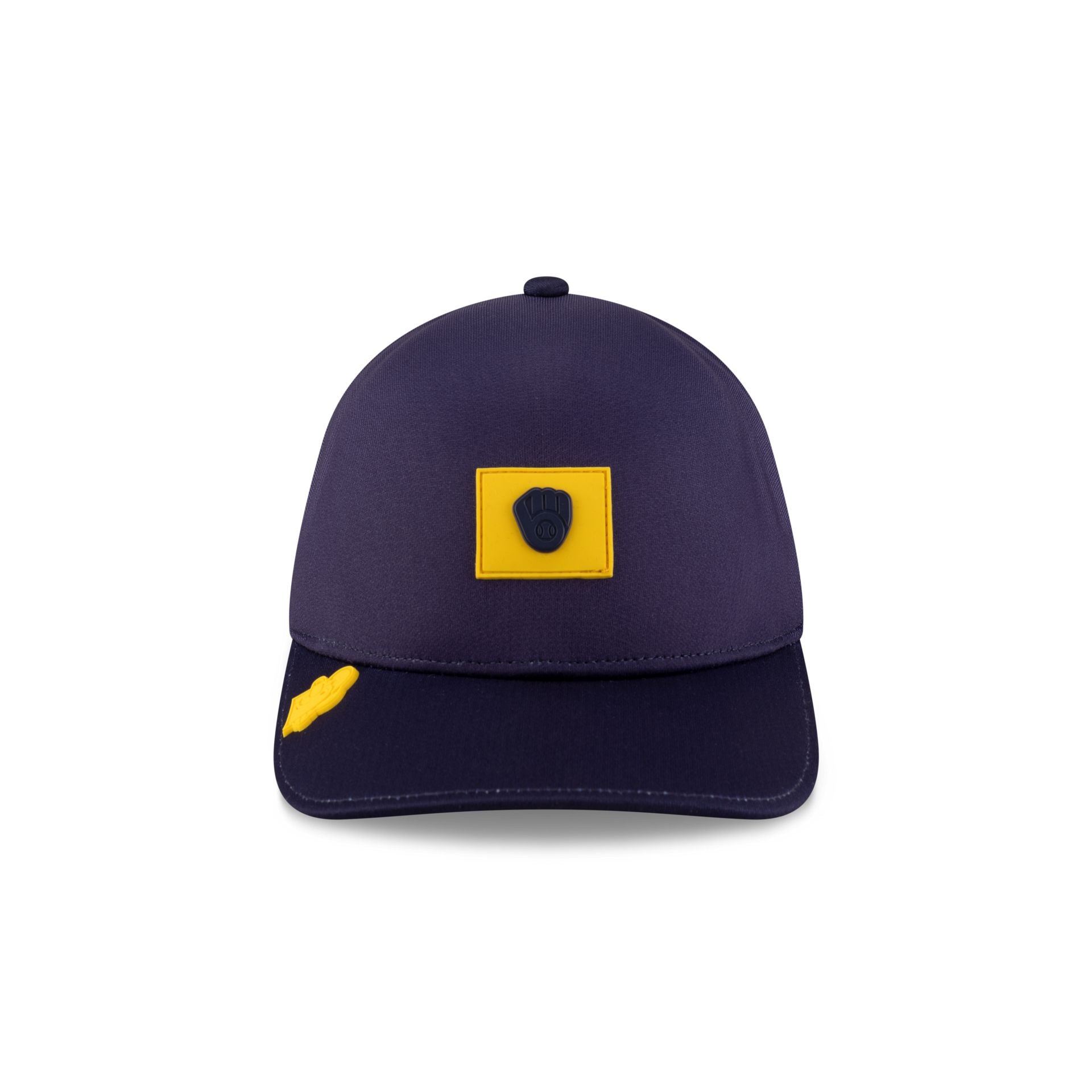 Alternative view of Milwaukee Brewers 2026 Clubhouse Shadow Tech 39Thirty Infinity Stretch Fit Hat