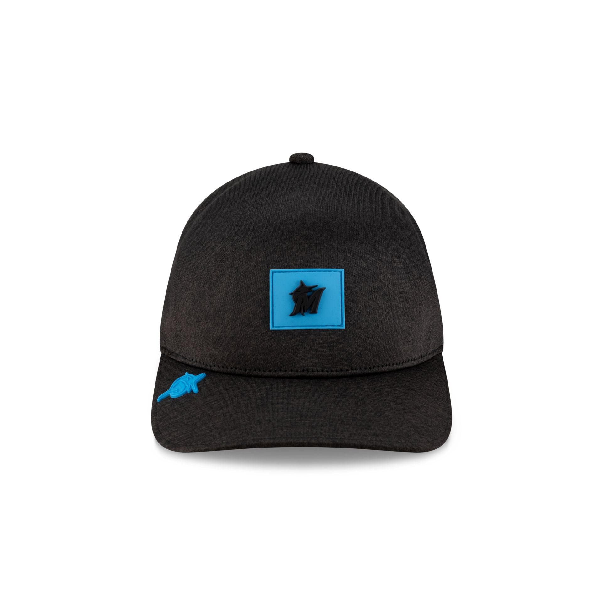 Alternative view of Miami Marlins 2026 Clubhouse Shadow Tech 39Thirty Infinity Stretch Fit Hat