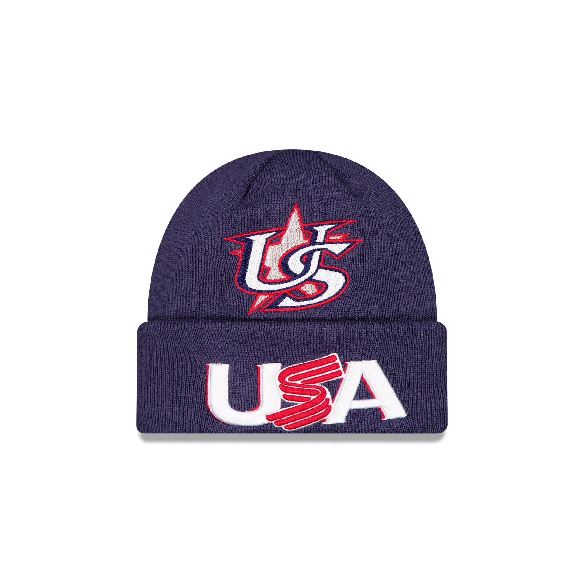 Usa Baseball 2026 Clubhouse Cuff Knit Beanie Hat