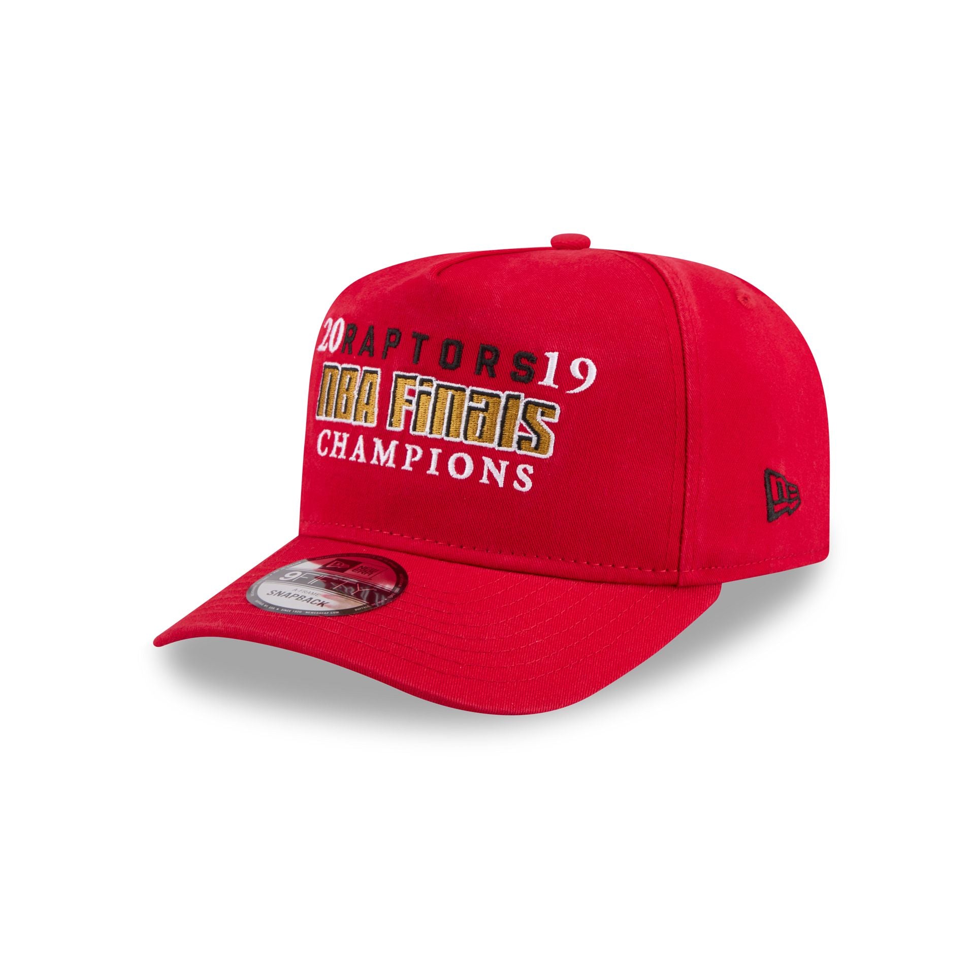 Toronto Raptors Historic Win 9Fifty A-Frame Snapback Hat - Image 3