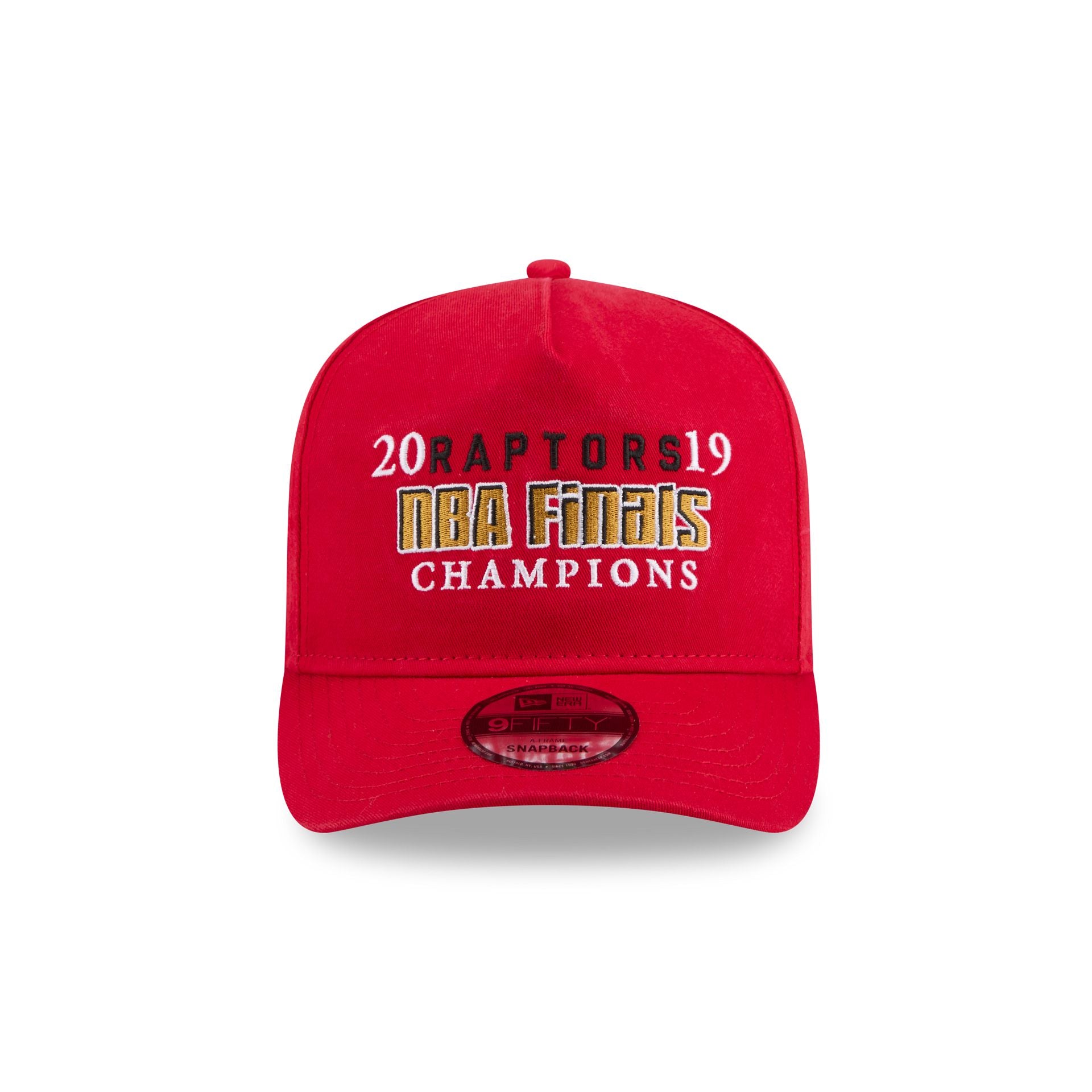 Alternative view of Toronto Raptors Historic Win 9Fifty A-Frame Snapback Hat