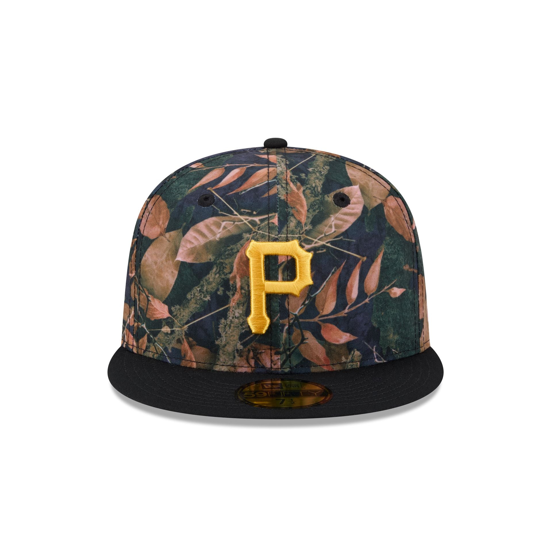 Alternative view of Pittsburgh Pirates Leaves 59Fifty Fitted Hat