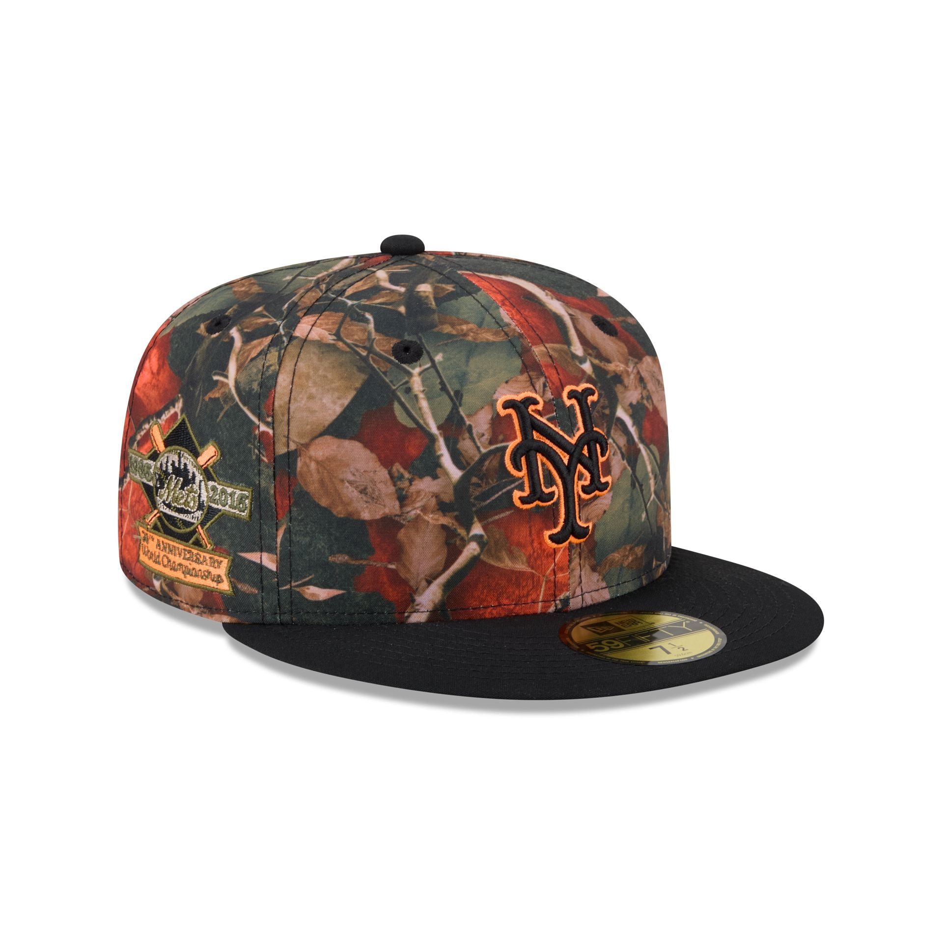 New York Mets Amber Leaves 59Fifty Fitted Hat