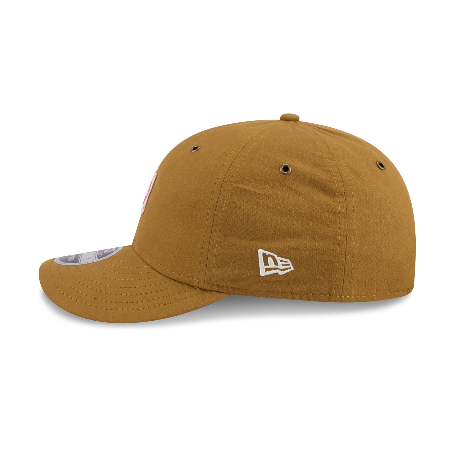 Los Angeles Angels Brushed Brown Nylon Retro Crown 9Fifty Adjustable Hat - Image 4