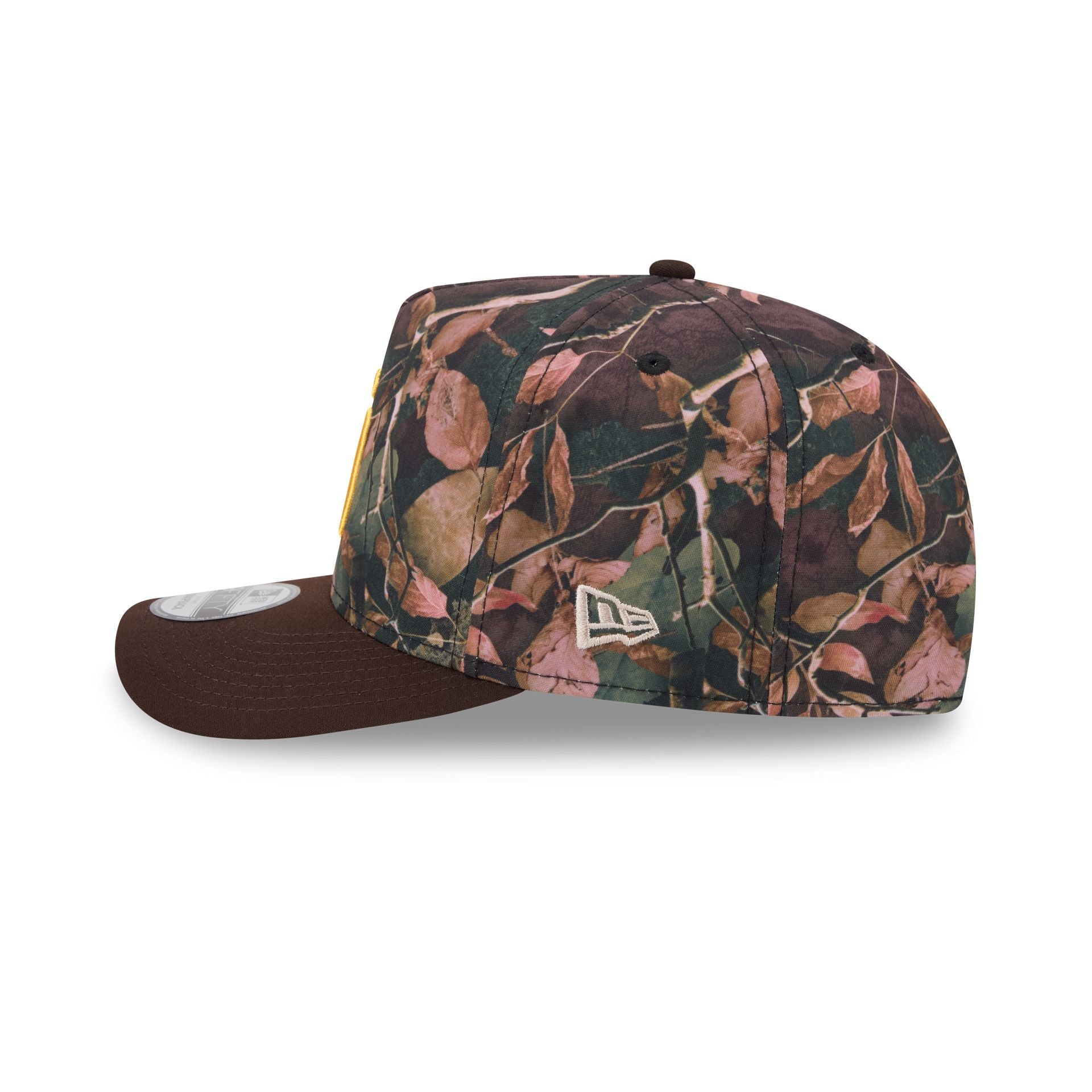 San Diego Padres Leaves 9Fifty A-Frame Snapback Hat - Image 5