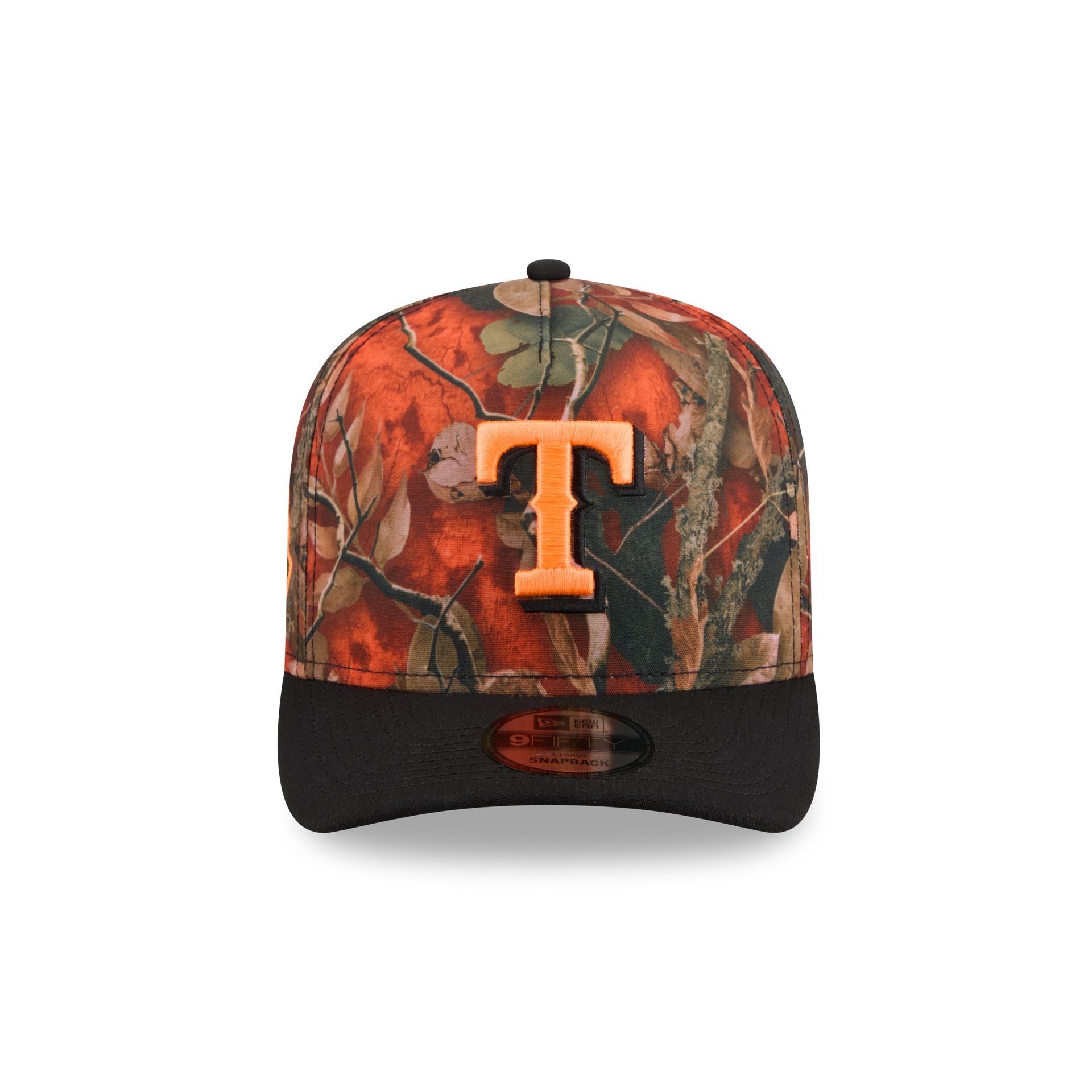 Alternative view of Texas Rangers Amber Leaves 9Fifty A-Frame Snapback Hat