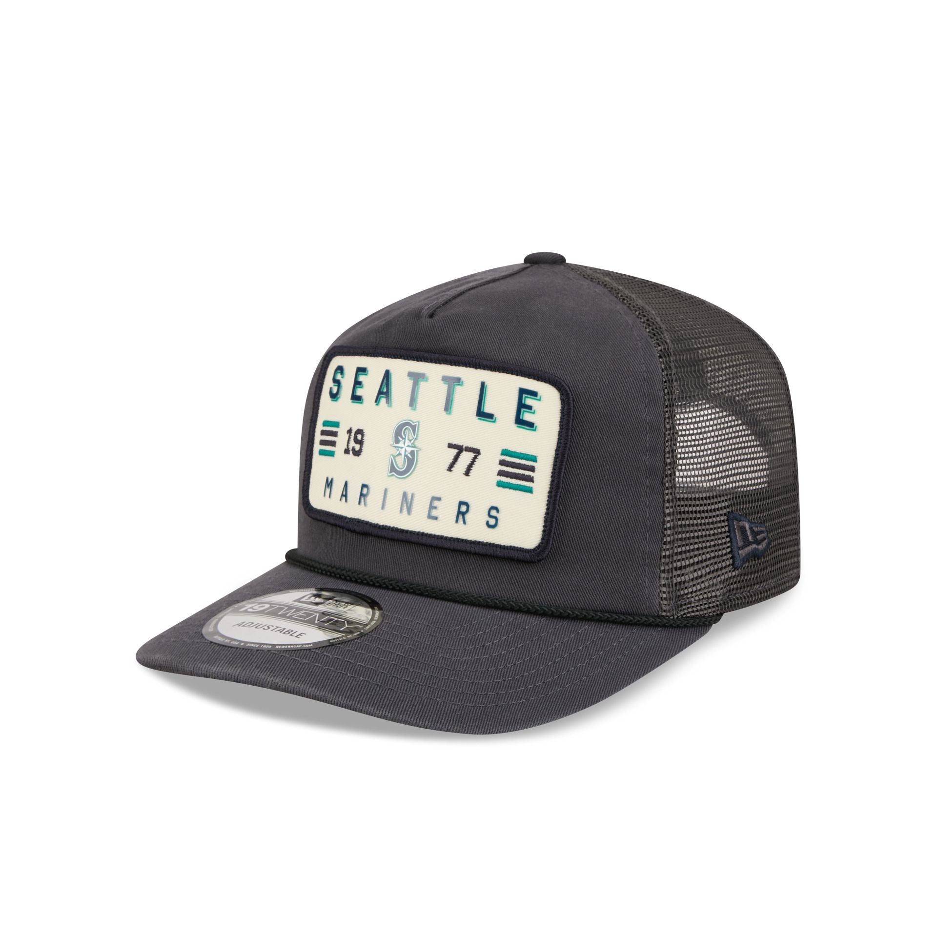 Seattle Mariners Washed Graphite 19Twenty Trucker Hat