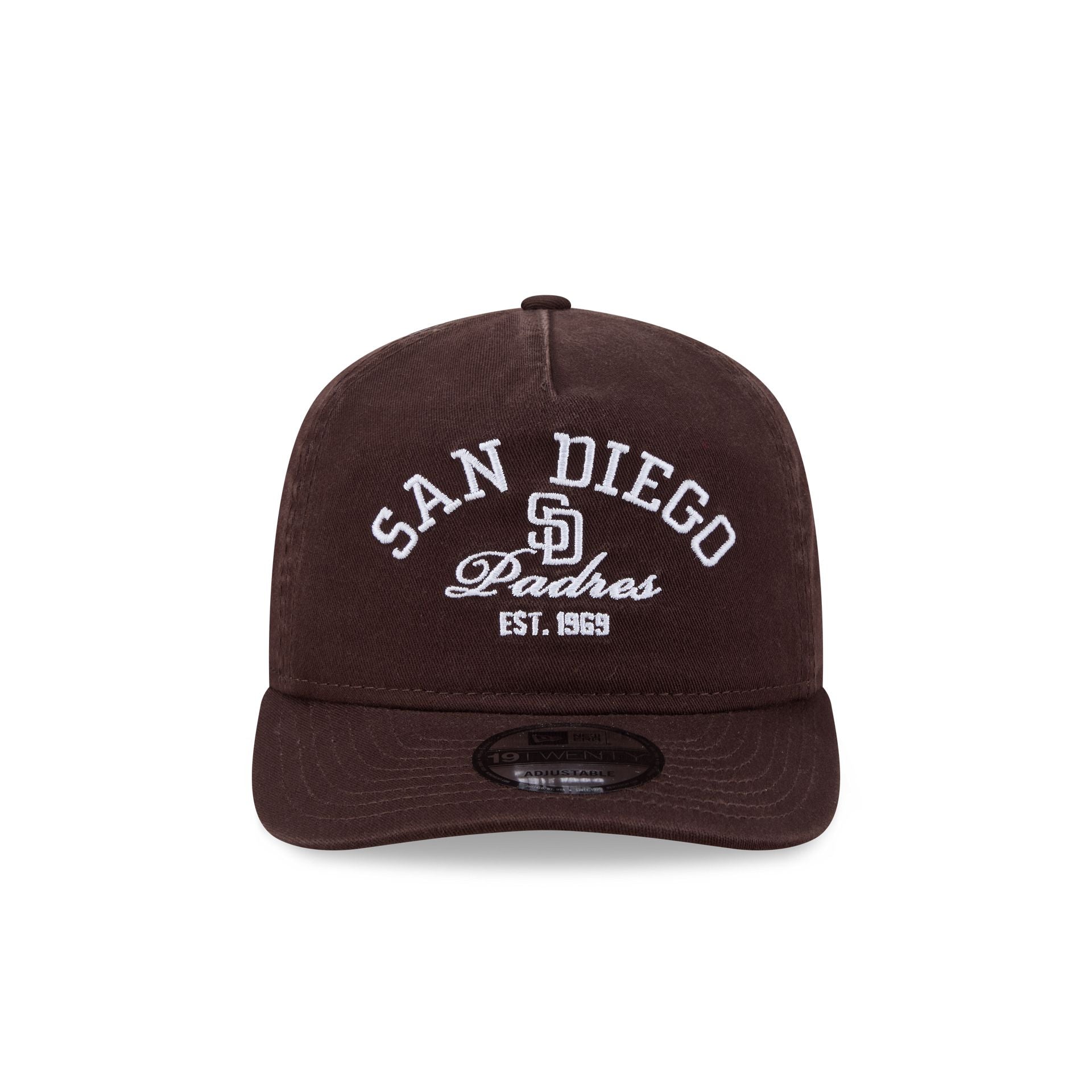 Alternative view of San Diego Padres Stacked 19Twenty Adjustable Hat